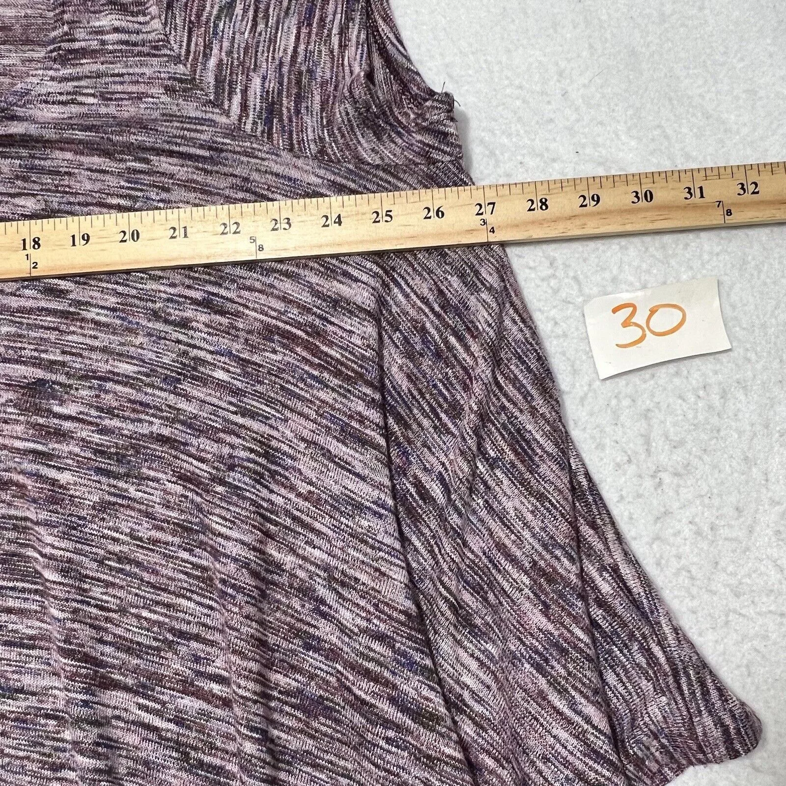 Target Basics Sweaters Target Basics Knox Rose Oversized Short Sleeve Ombre Purple Boho Sweater