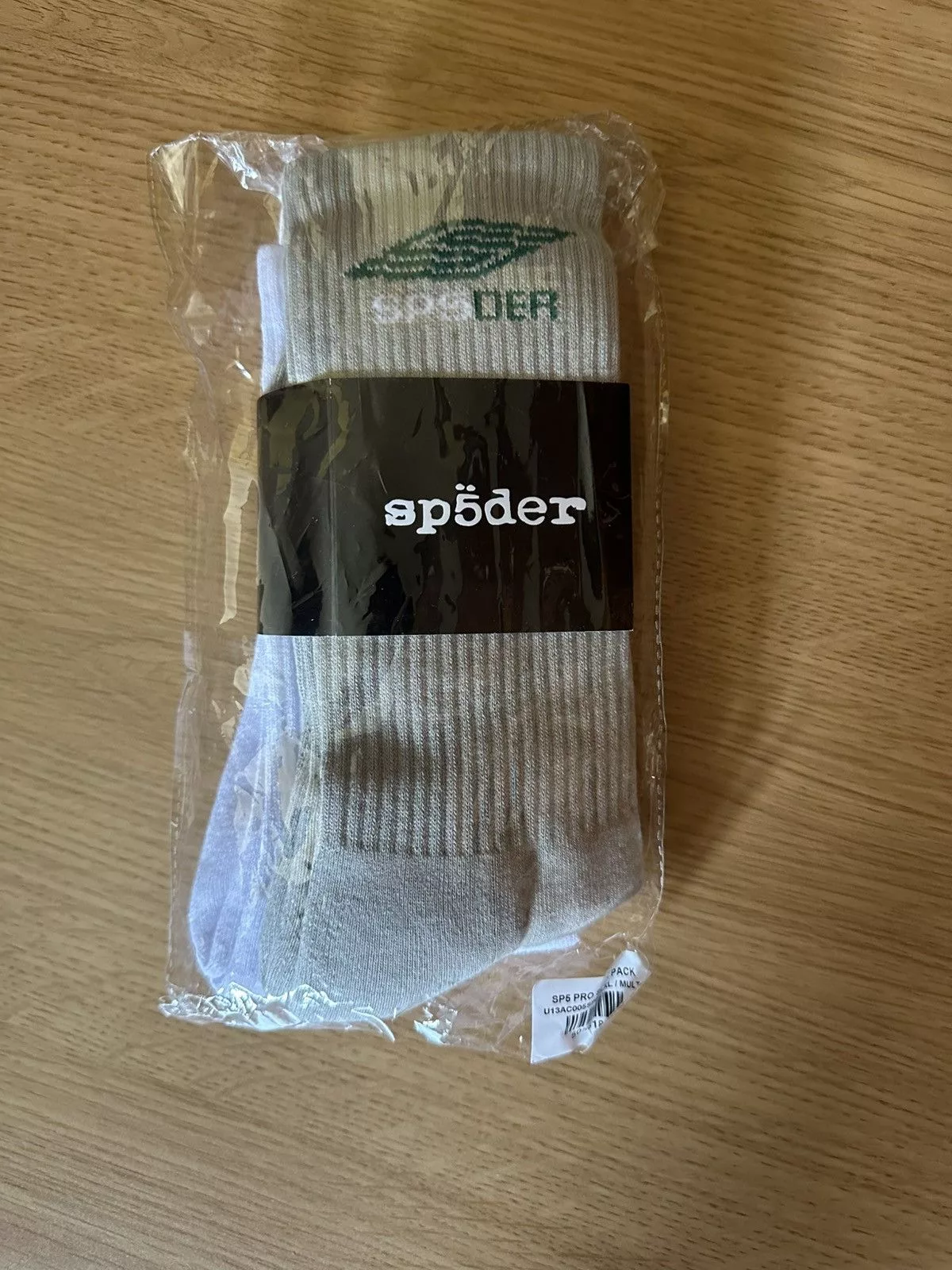 Sp5der Socks Underwear Sp5der Pro Sock Pack Beige