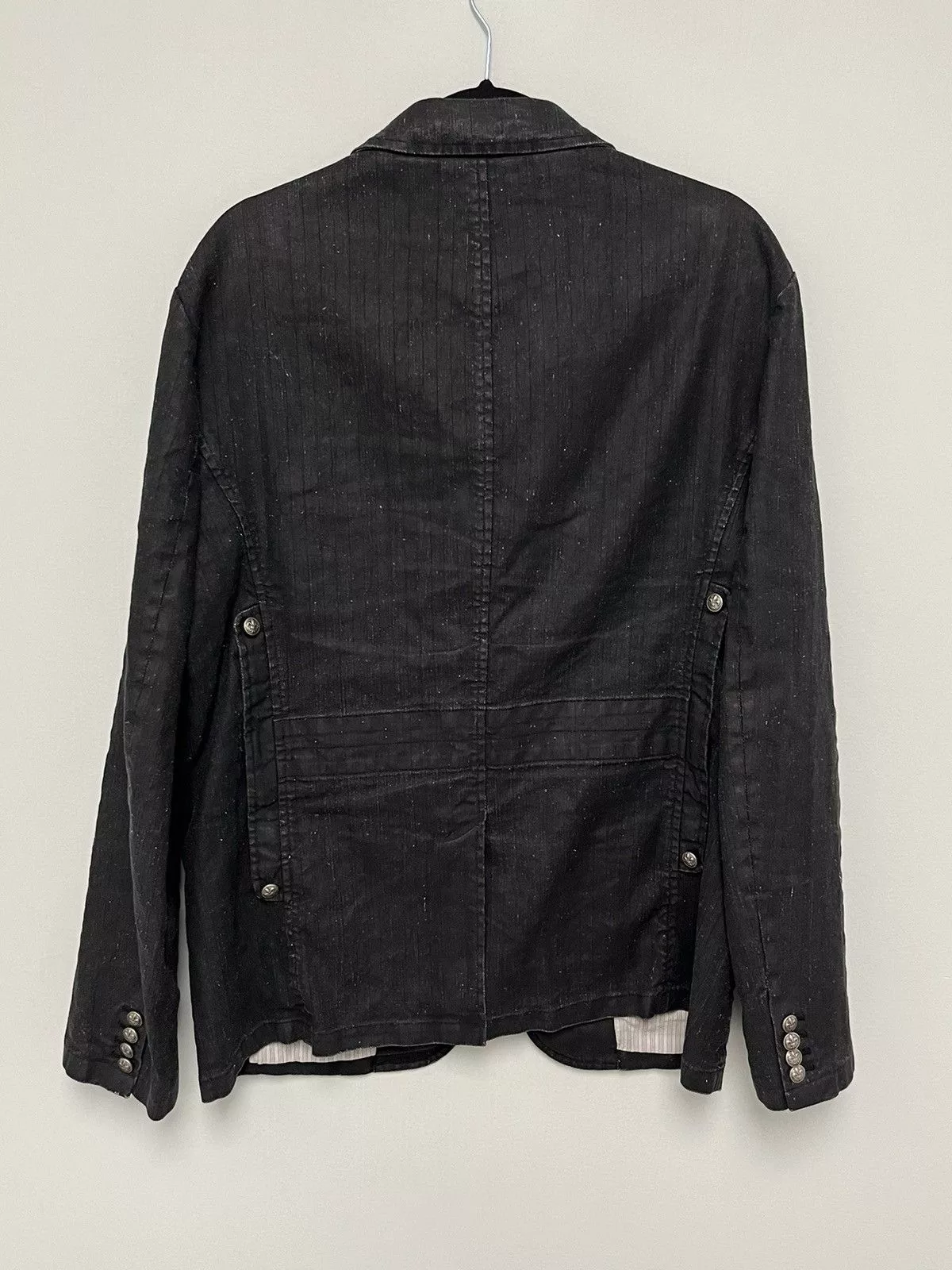 John Varvatos Light Jackets John Varvatos Linen Button Front Jacket. 54 Black