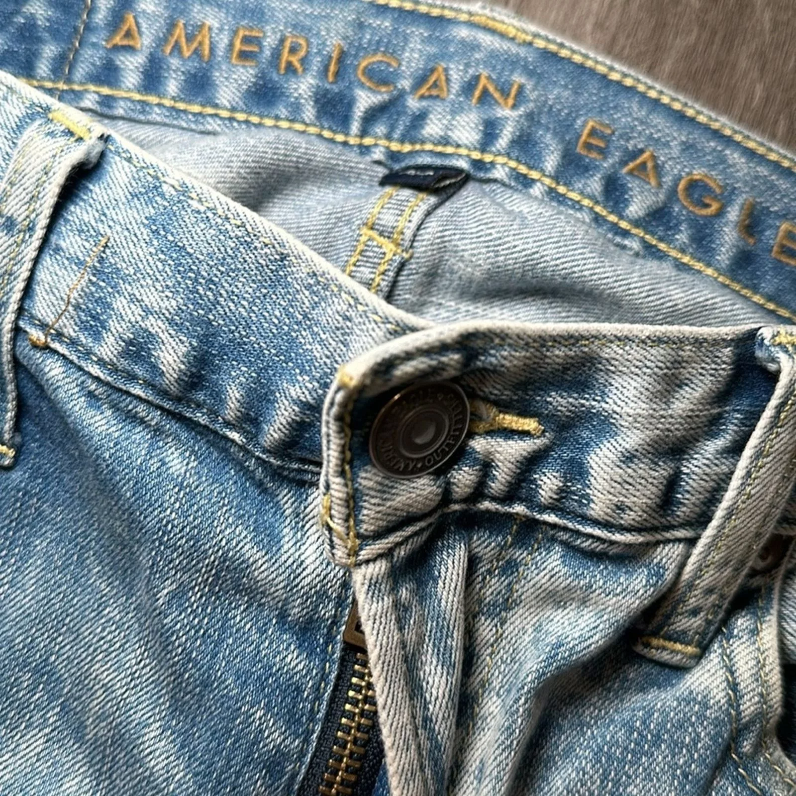 American Eagle Outfitters Denim American Eagle Outfitters American Eagle Flex Distressed Skinny Jeans - 29x32 Blue