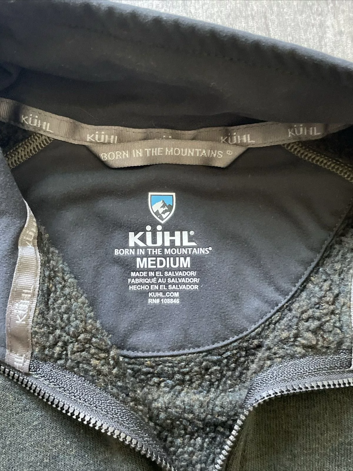 Kuhl Light Jackets Kuhl 1/4 Zip Fleece Pullover Green
