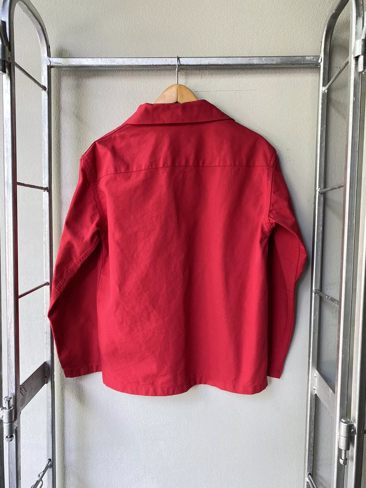 Vintage Shirts Button Ups Le qlazil vintage red blouse