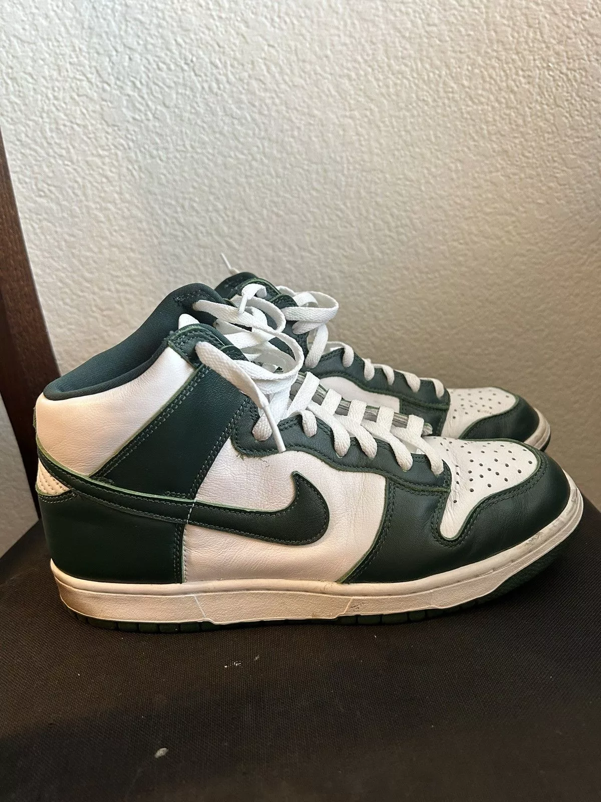 Nike Hi Top Sneakers Nike Dunk pine green