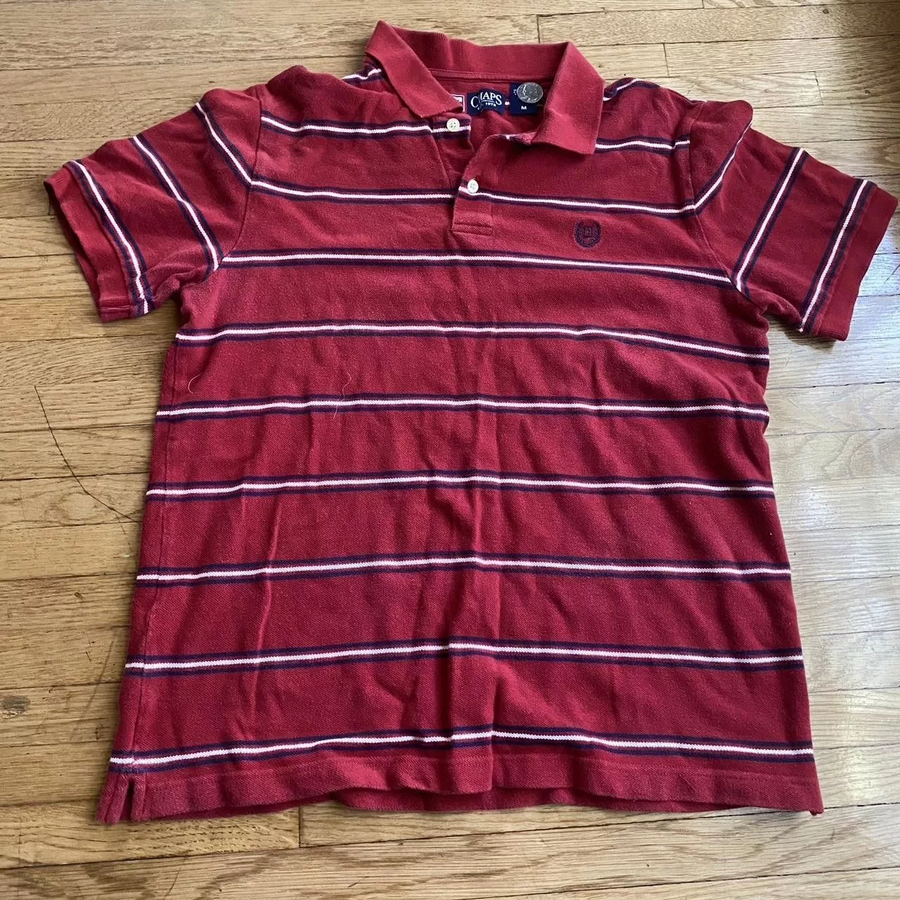 Chaps Polos Chaps Polo tee Red