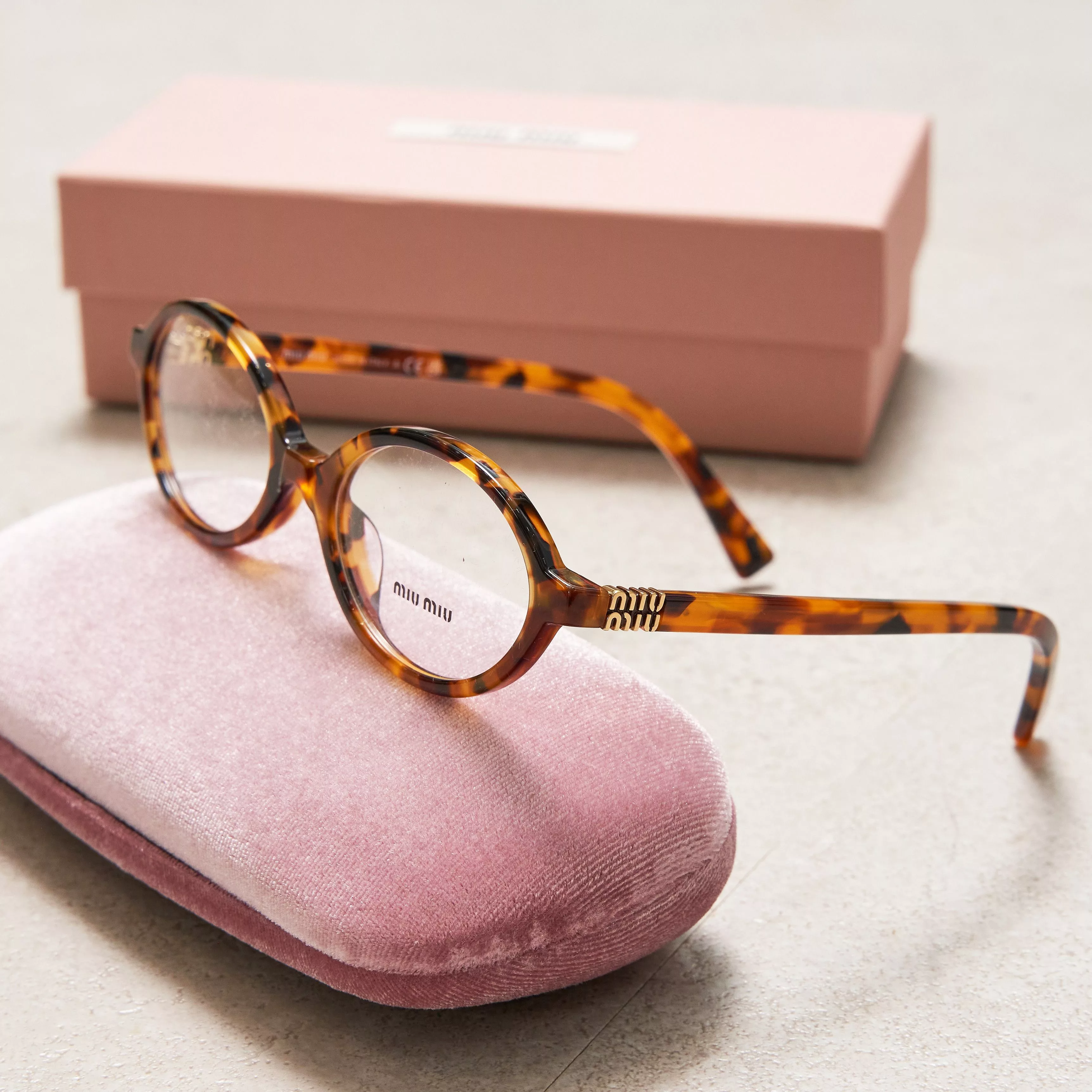 Miu Miu Glasses MIU MIU MU 01XV 19P1O1 Eyewear HAVANA Brown