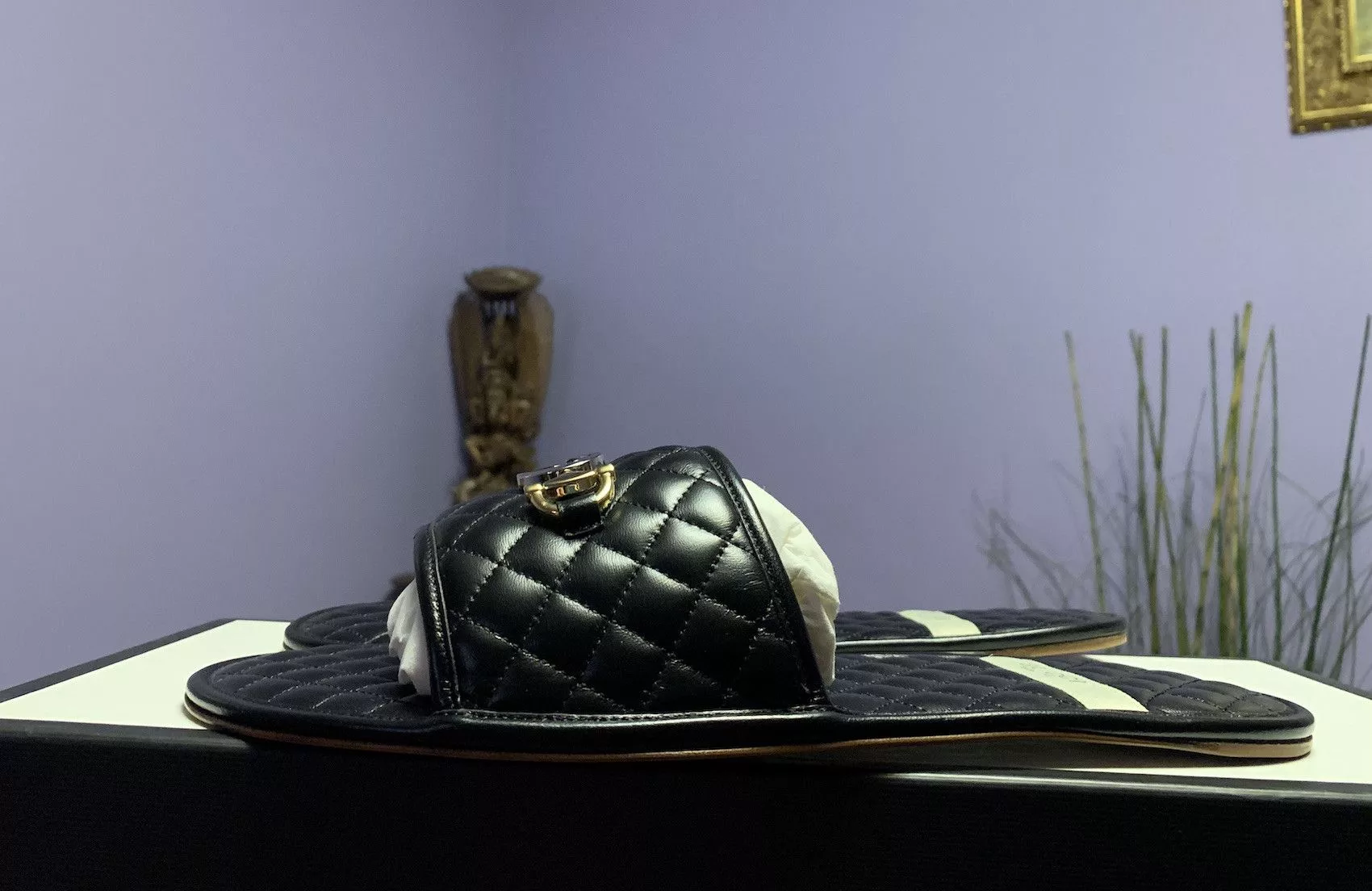 Gucci Sandals Gucci FW'19 Slides Interlocking G Horsebit Black