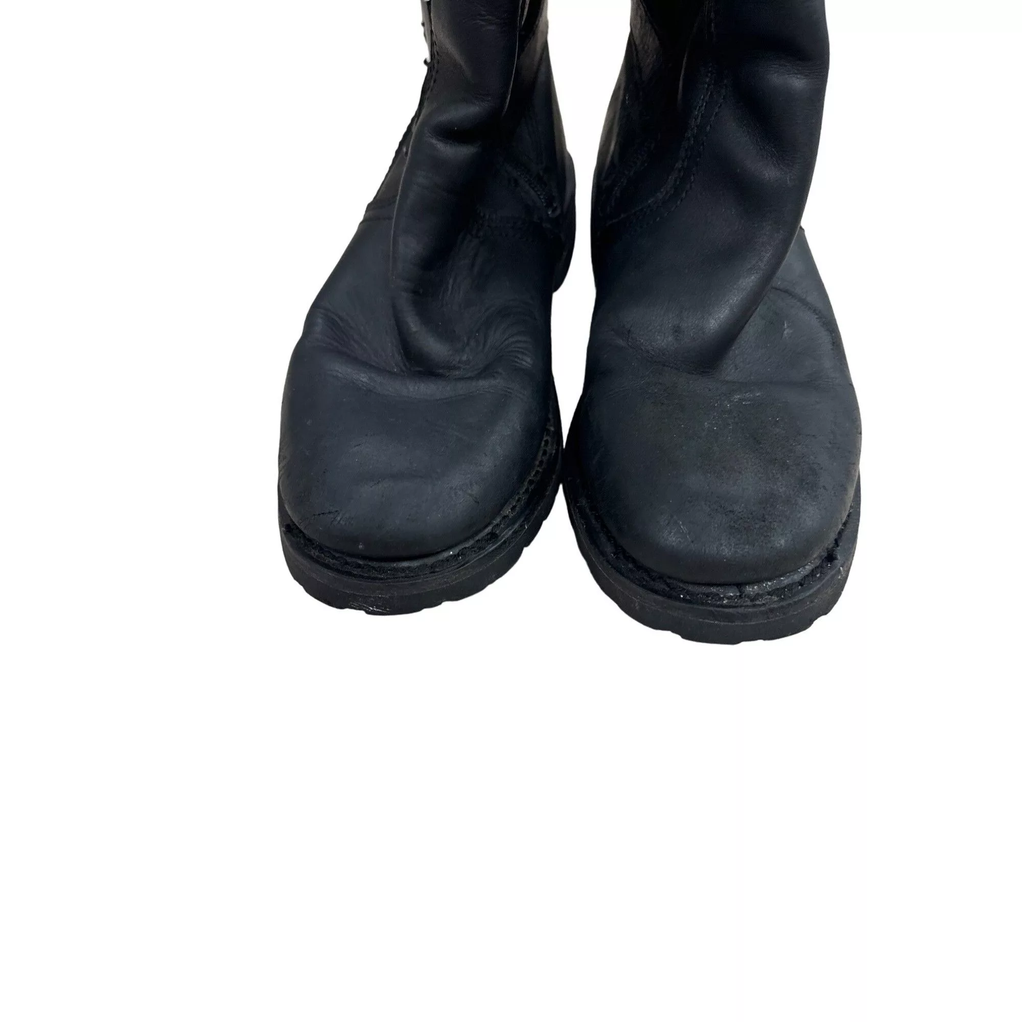 Harley Davidson Boots Harley Davidson men’s black leather shoes biker boots size 9