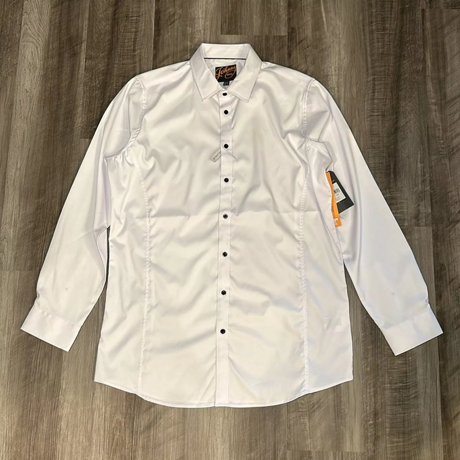 Other Shirts Button Ups Other Johnny Bigg Linton Stretch Long Sleeve Button Down - LT White