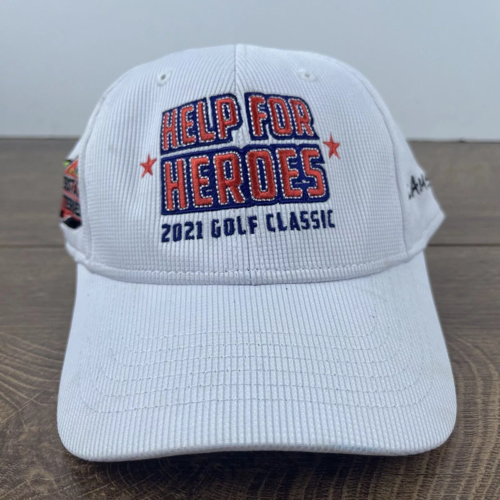 Other Hats Other Help for Heroes Hat 2021 Golf Classic Hat White Cap Hat Adju