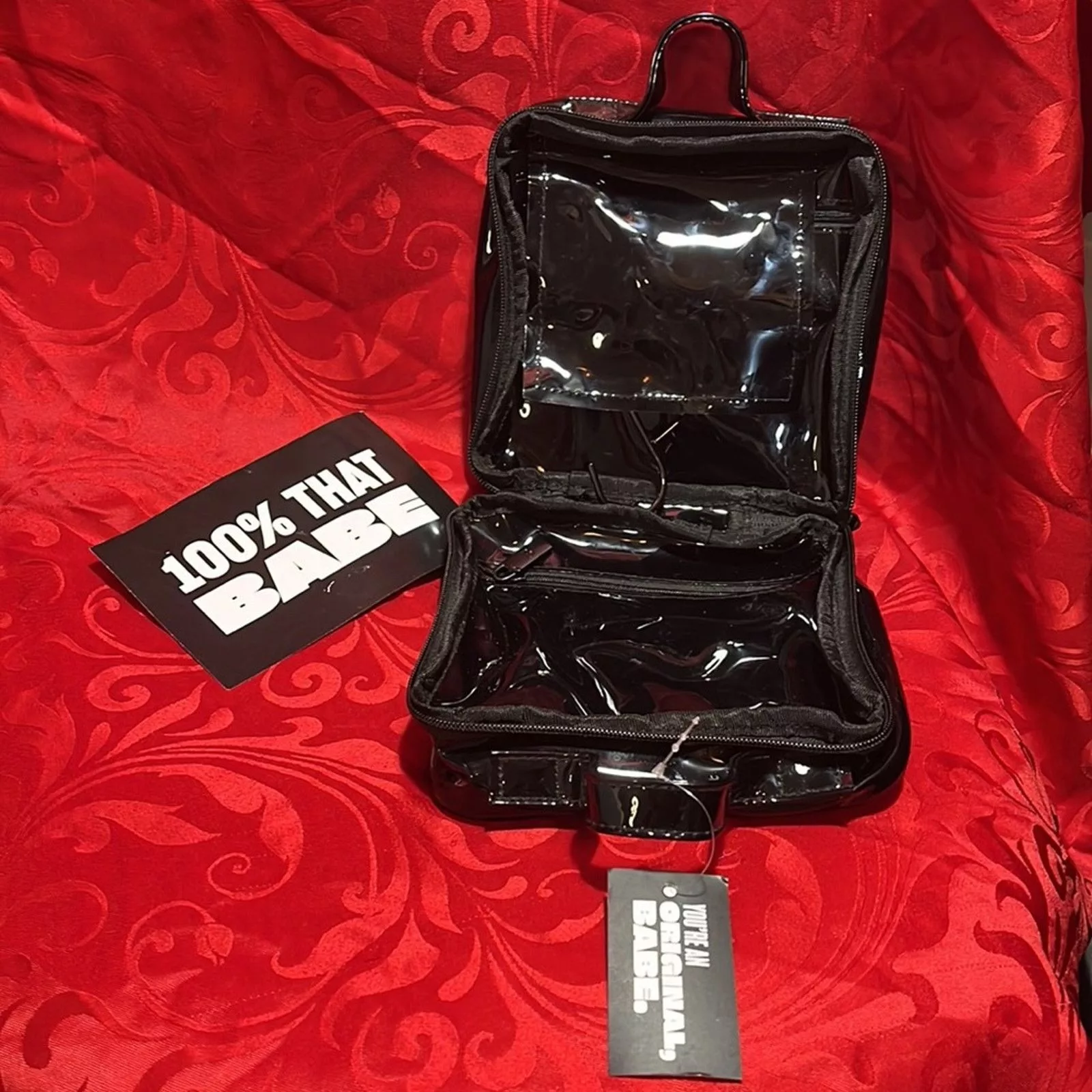 Other Miscellaneous Other Boss Babe Toiletry Bag Black