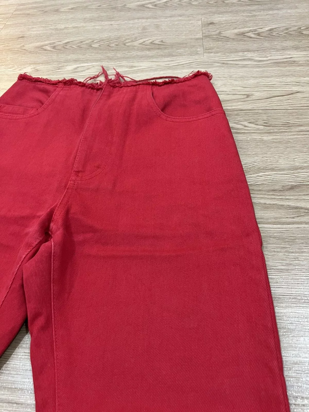 Opening Ceremony Denim 🔥RARE🔥Opening Ceremony Distressed Jeans Red