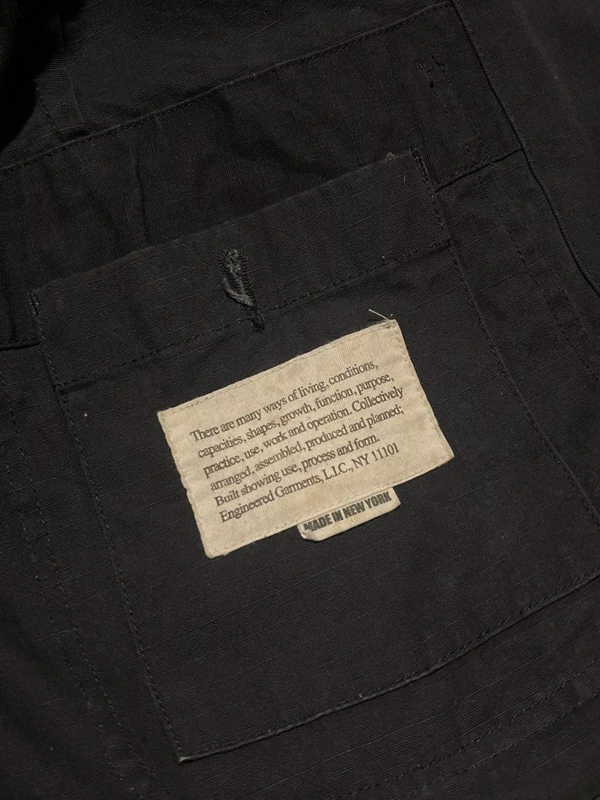 Engineered Garments Light Jackets Engineered Garments Four Pockets Jacket Blue