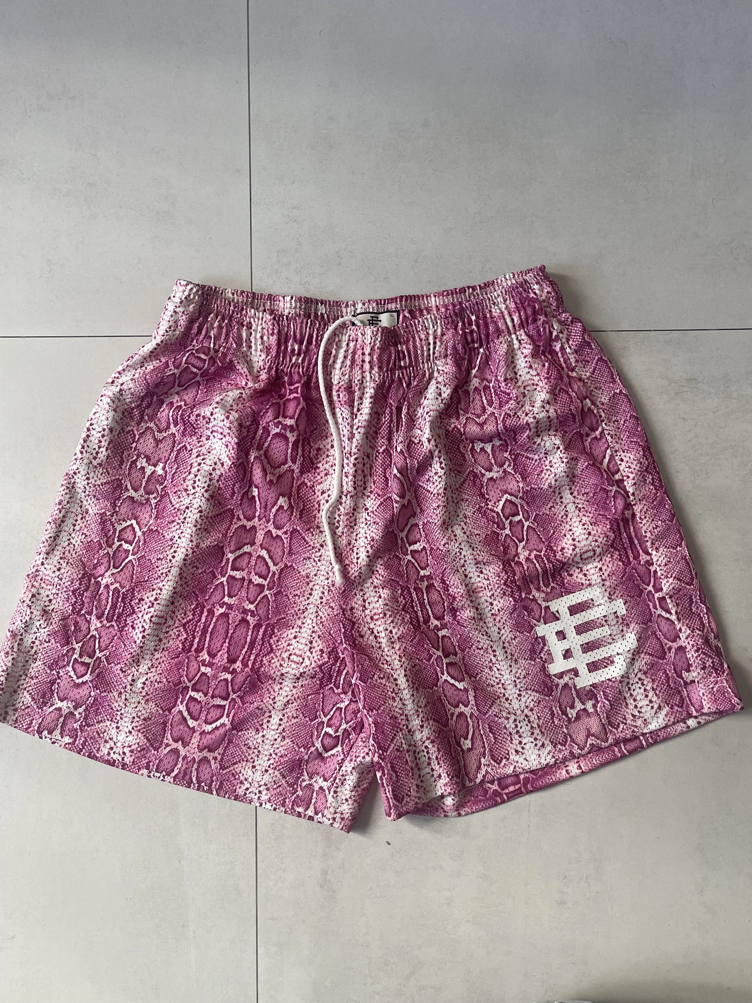 Eric Emanuel Shorts Eric Emanuel Snakeskin RARE 2019 XL Multi