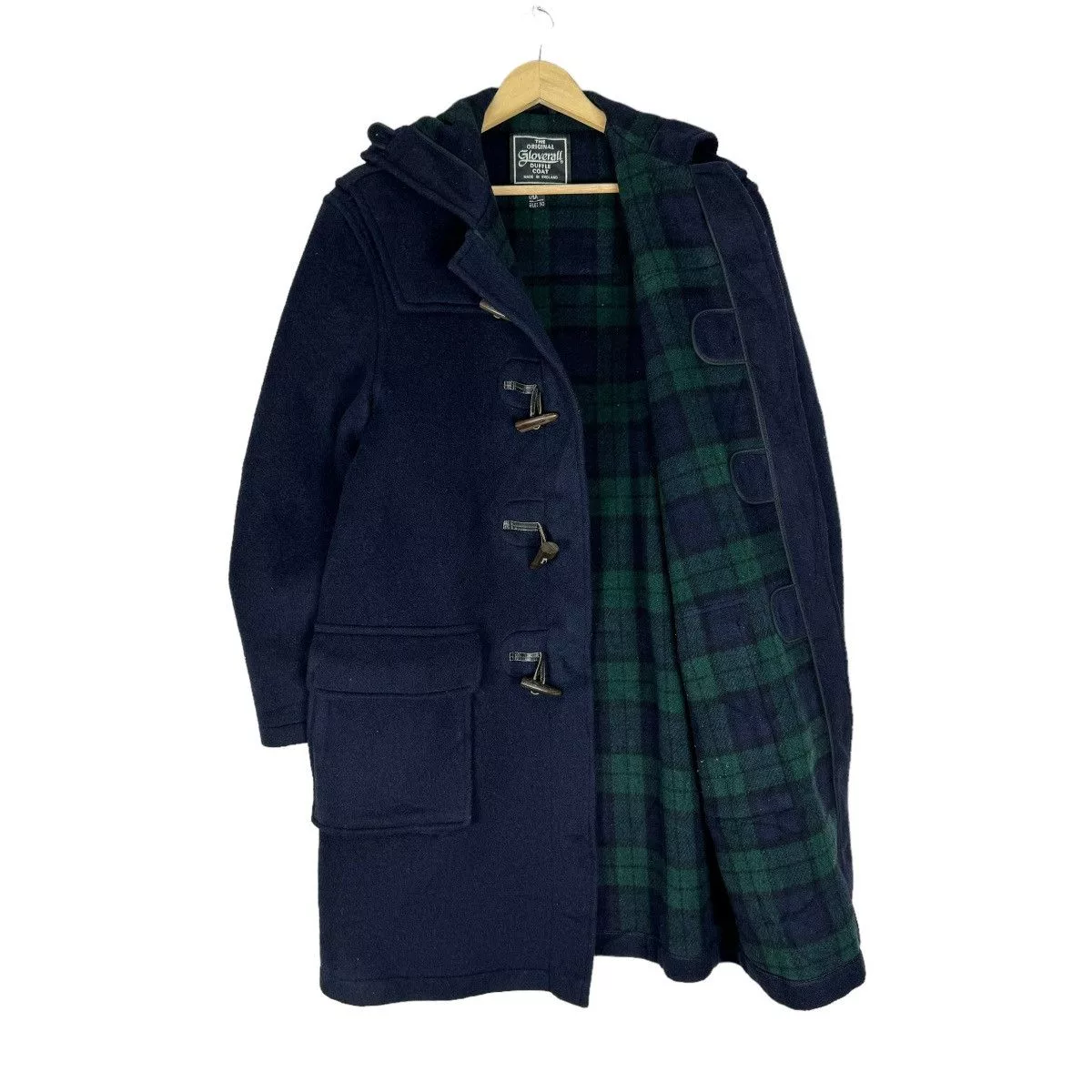 Gloverall Heavy Coats ❄️GLOVERALL ENGLAND DUFFLE COAT JACKET Blue