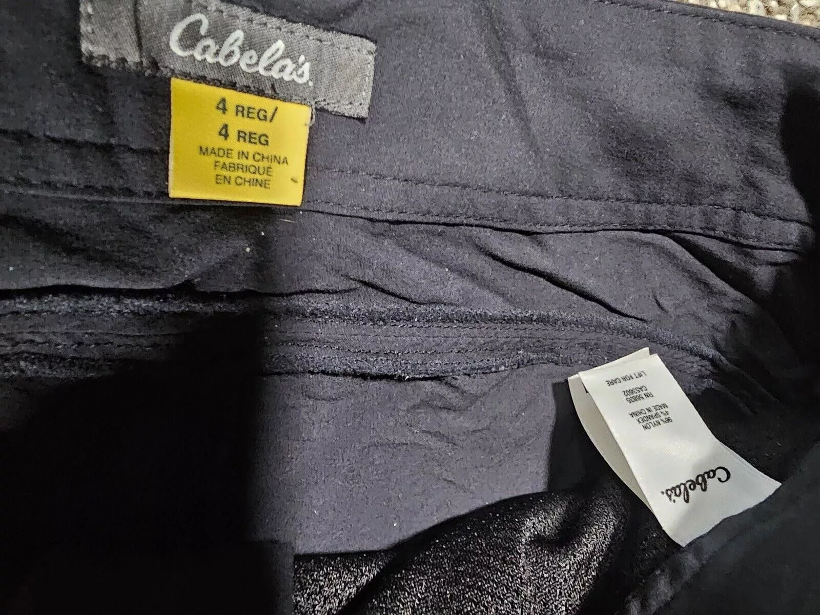 Cabelas Pants Cabelas hiking climbing pants 4reg gray
