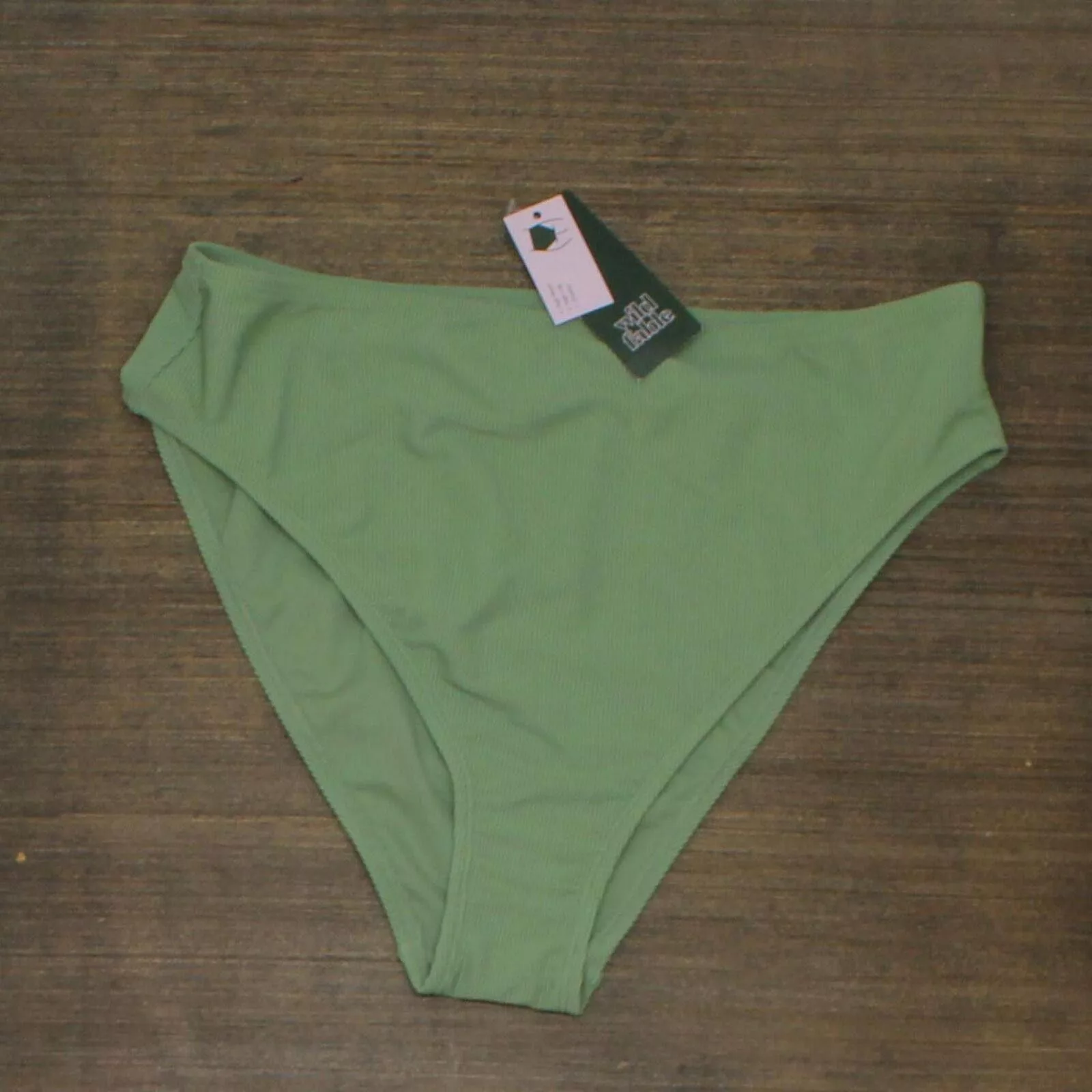 Designer Miscellaneous Designer NWT Wild Fable Cheeky Bikini Bottom PID-45PM77 M Sage Green