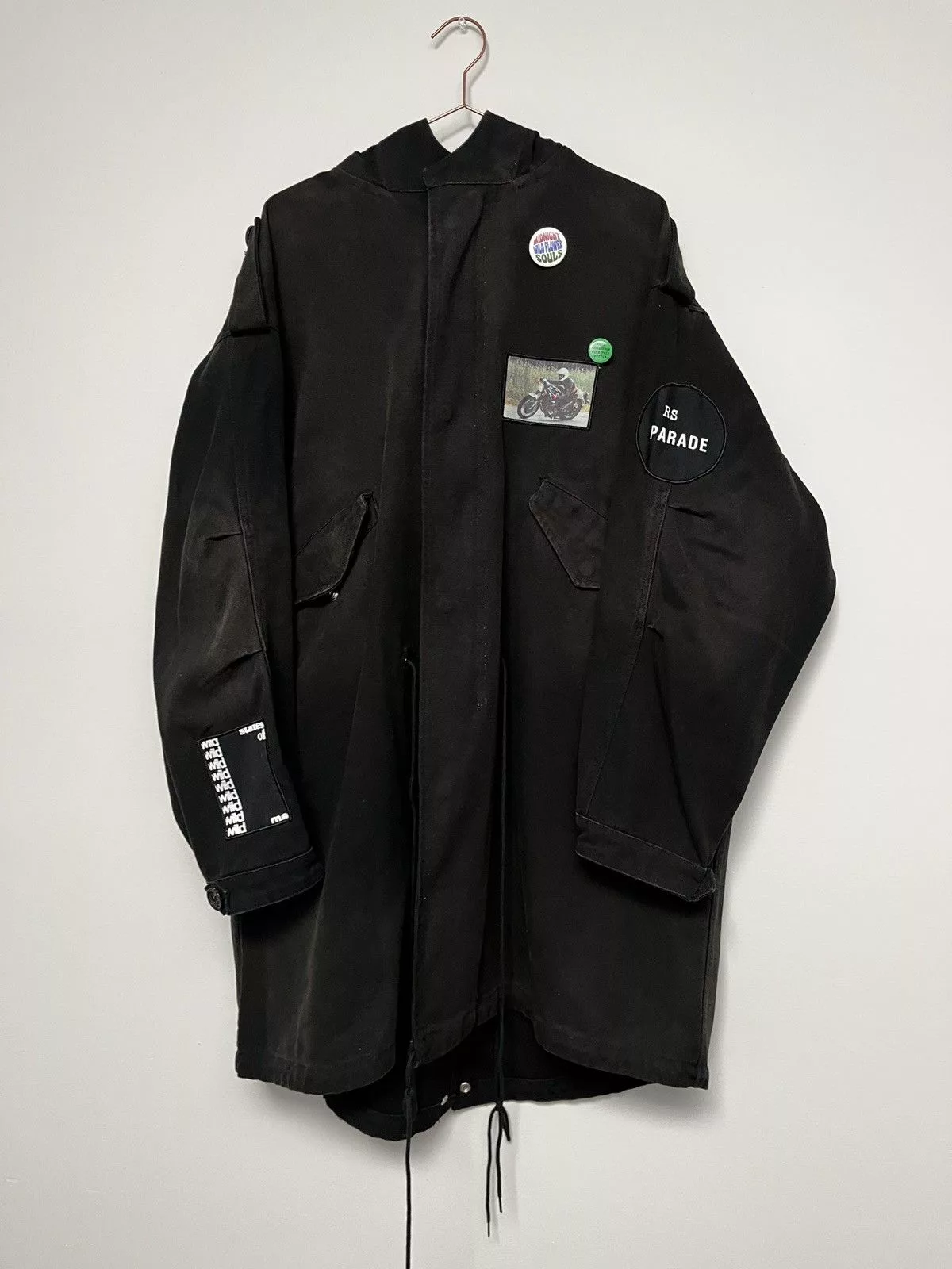 Raf Simons Denim Jackets Raf Simons SS21 Denim Parka Jacket (unisex) Black Avant-Garde