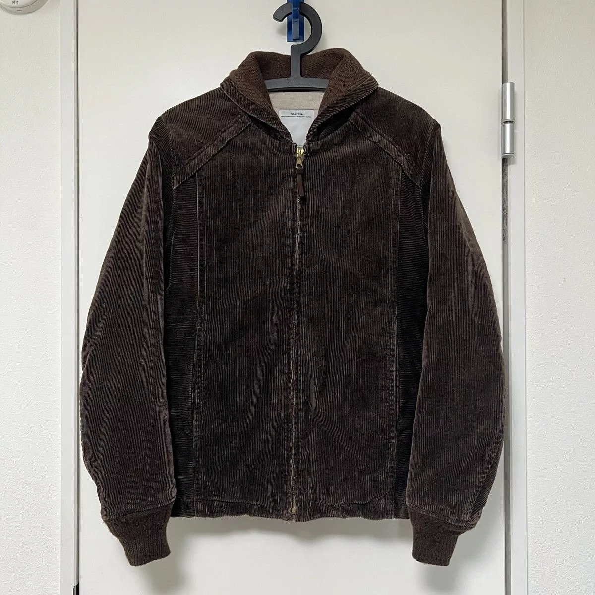 Visvim Light Jackets Visvim Palmito Shawl Collar Jacket Brown