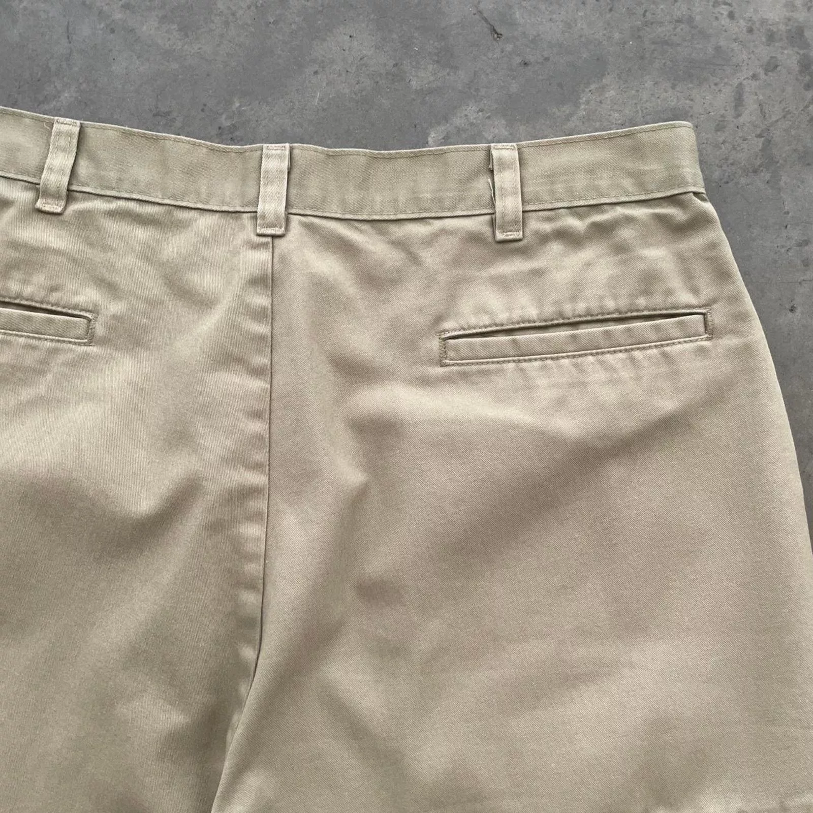 Dickies Shorts Dickies Khaki Flat Front Work Shorts Brown