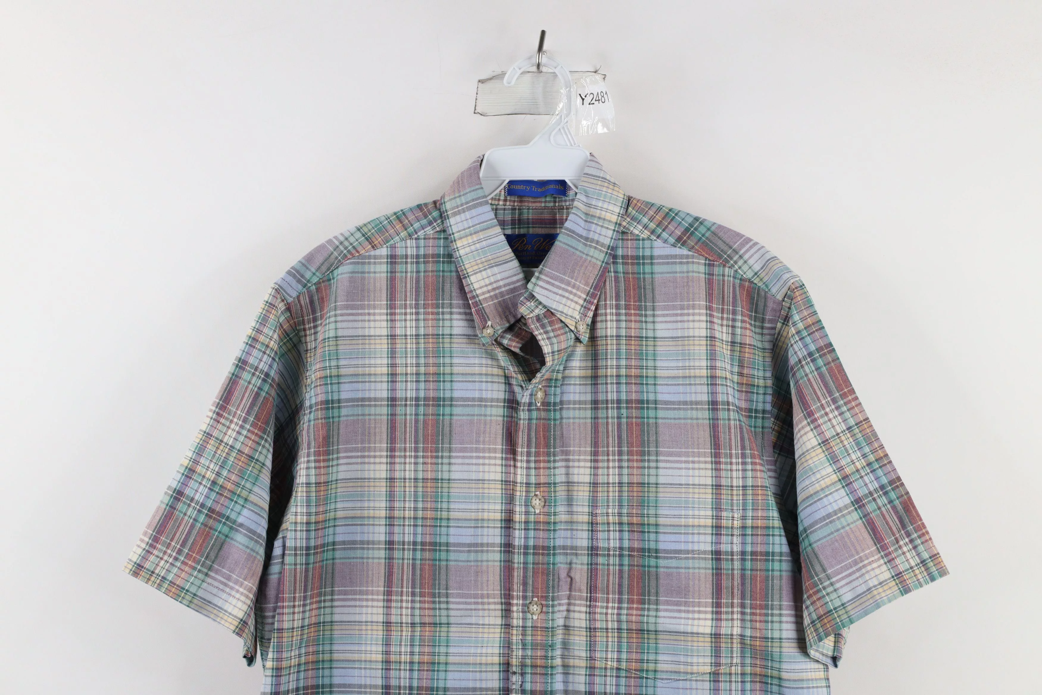 Pendleton Shirts Button Ups Pendleton × Vintage Vintage 90s Pendleton Pen West Rainbow Button Down Shirt USA Multi