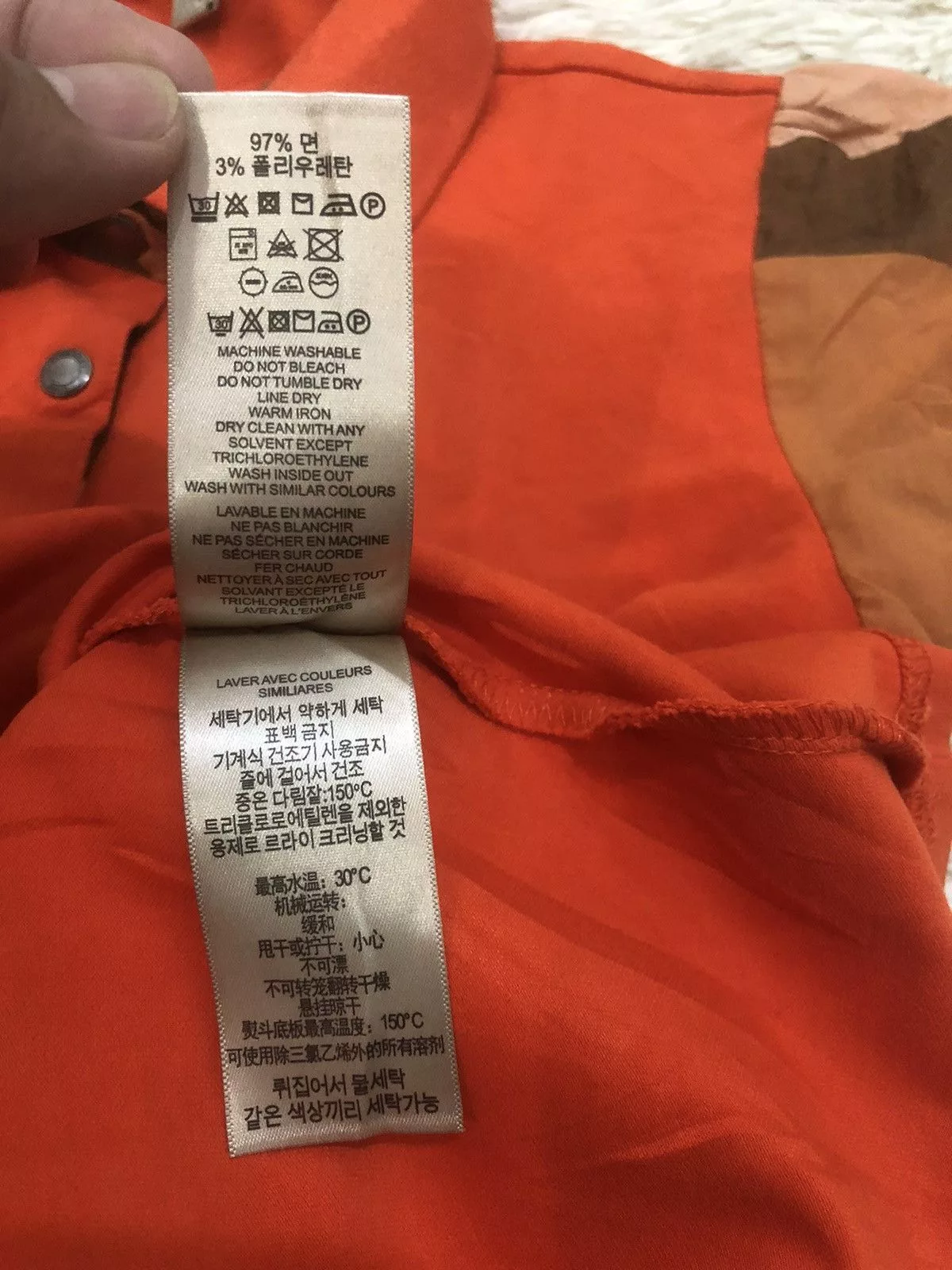 Burberry Polos Burberry Brit Polo Tee Orange