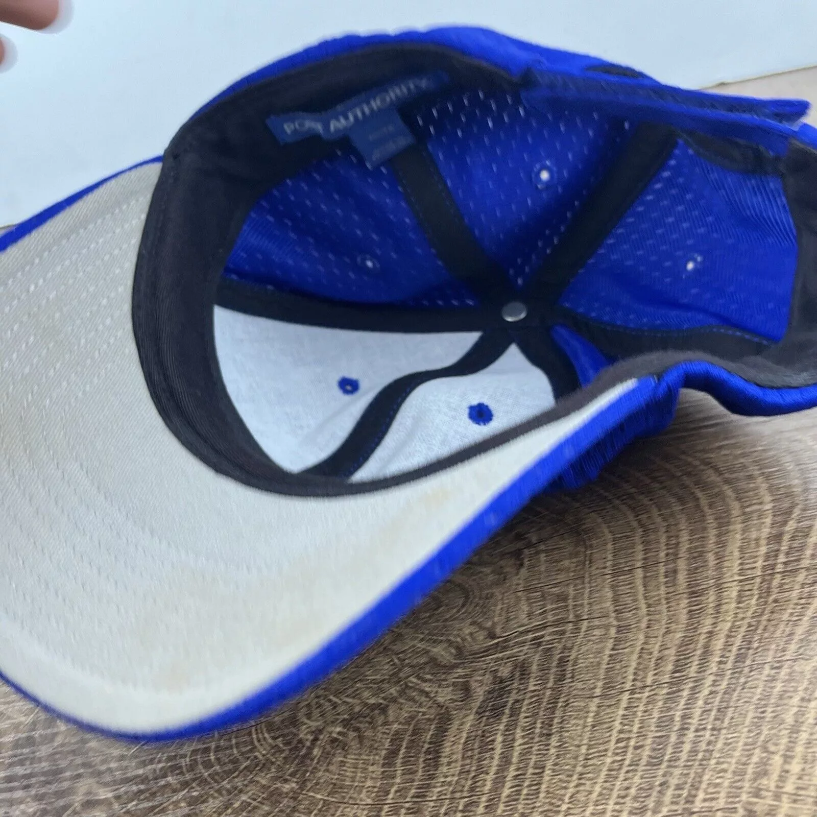 Other Hats Other Plain Blue Hat Blue Adjustable Hat Blue Adult Size Baseball