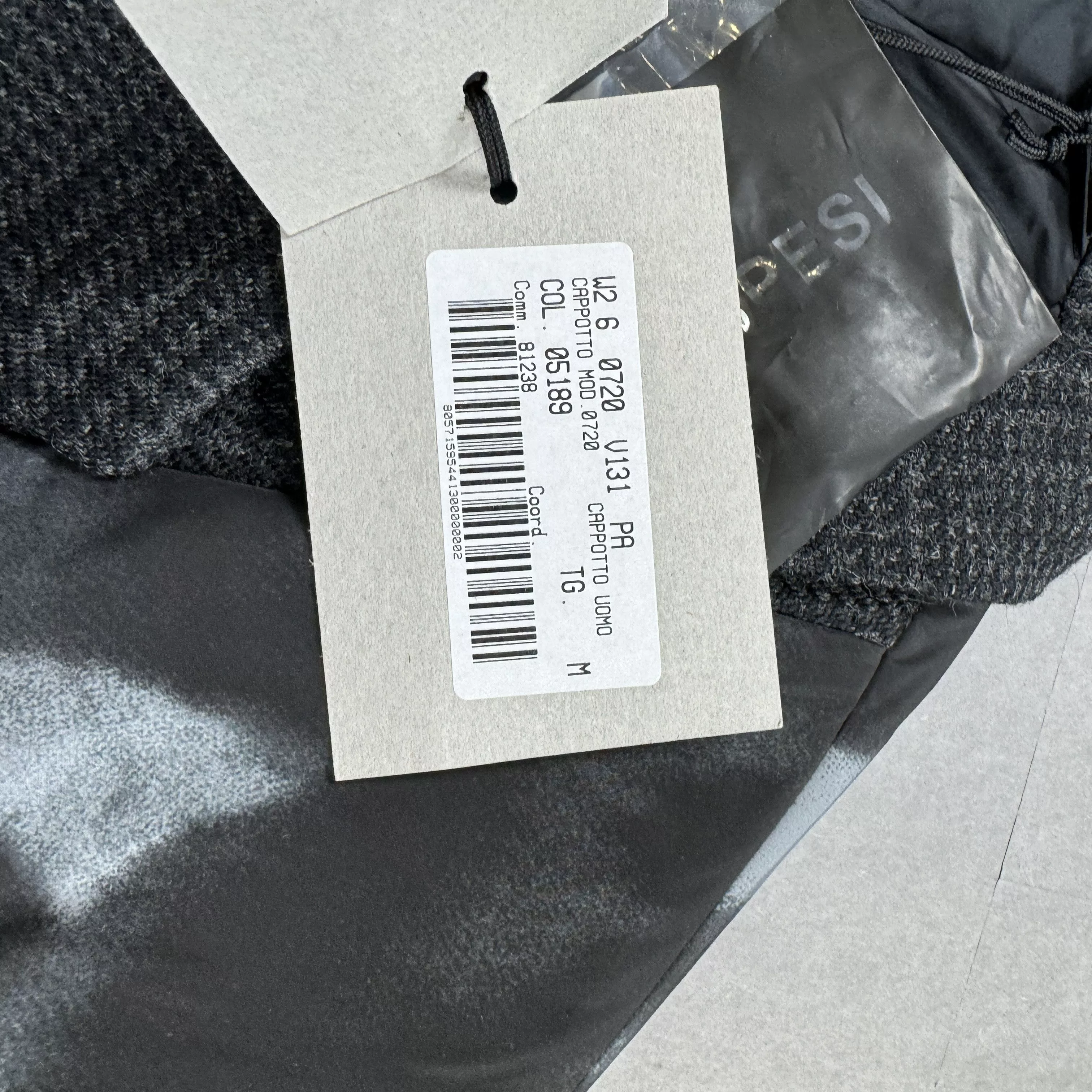 Aspesi Heavy Coats NEW Aspesi Capotto Uomo Black Coat