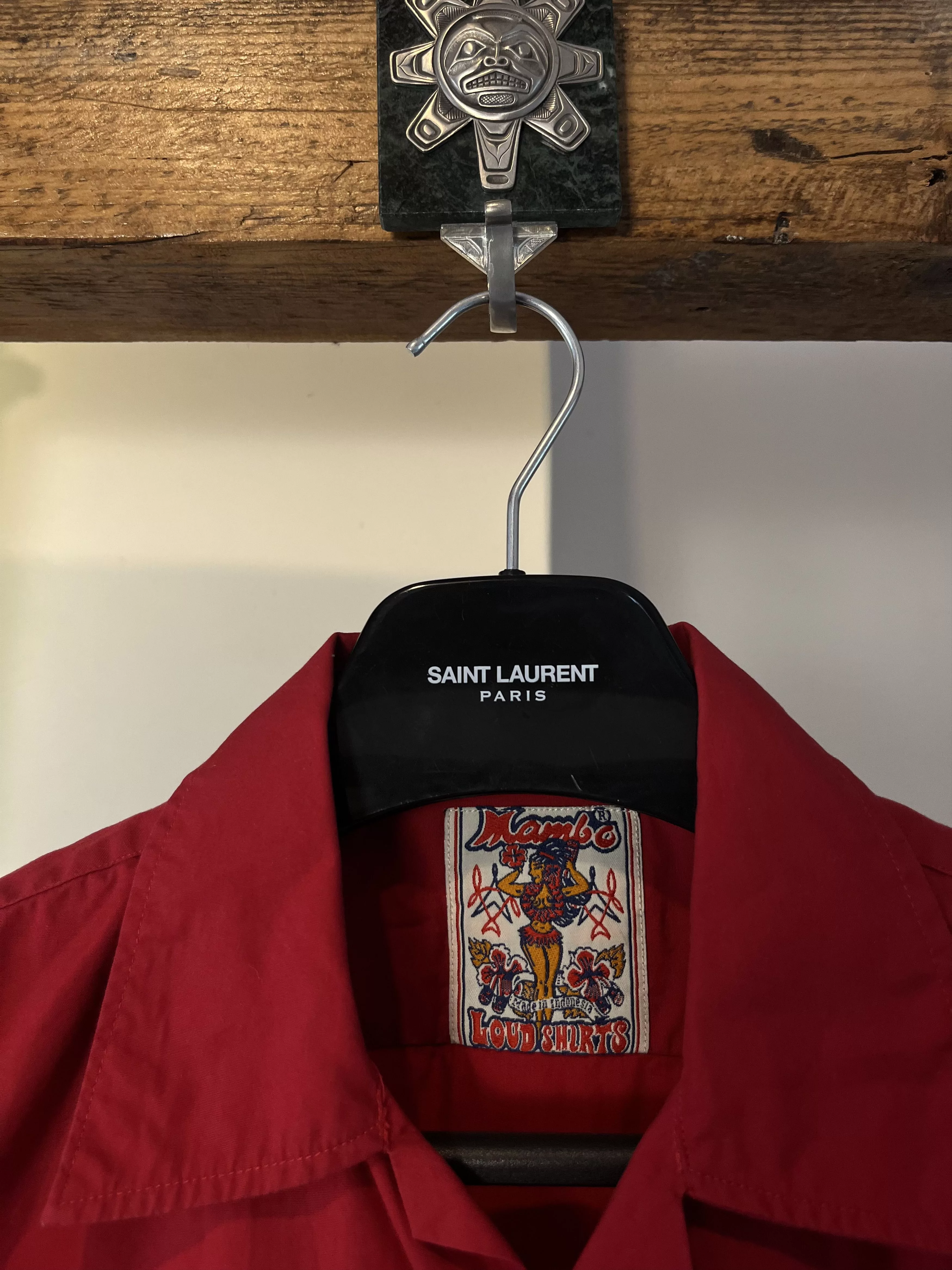 Mambo Shirts Button Ups Mambo × Vintage 90s Mambo Loud Fire ACE Skull Australian Surf Shirt Multi