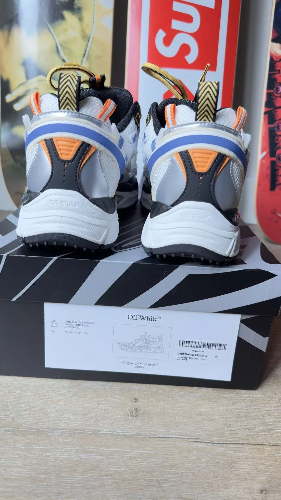 Off-White Low Top Sneakers Off-White Be Right Back Sneaker