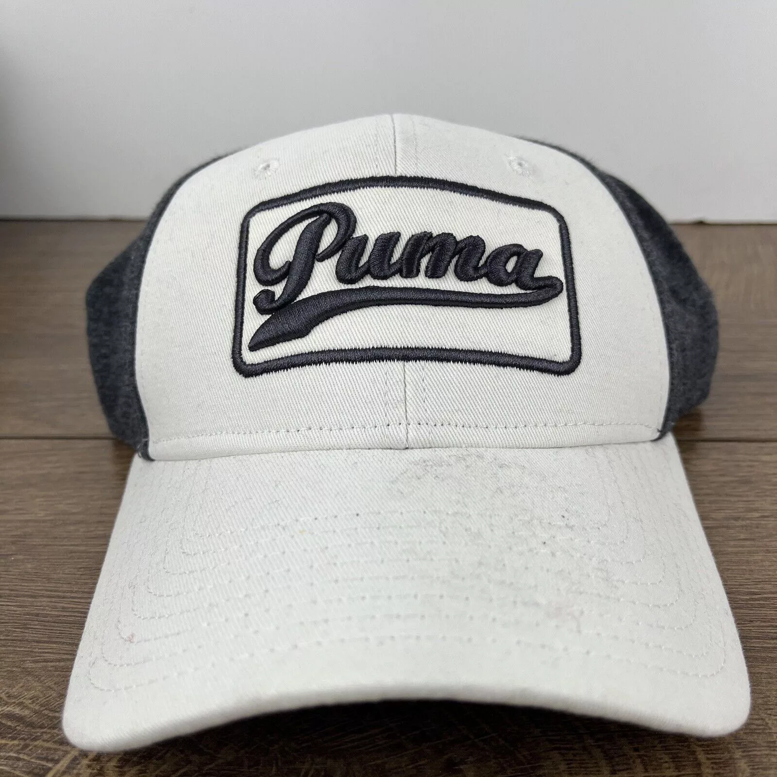 Puma Hats PUMA Hat Puma Adult White Hat Adjustable Adult Size Hat Whit