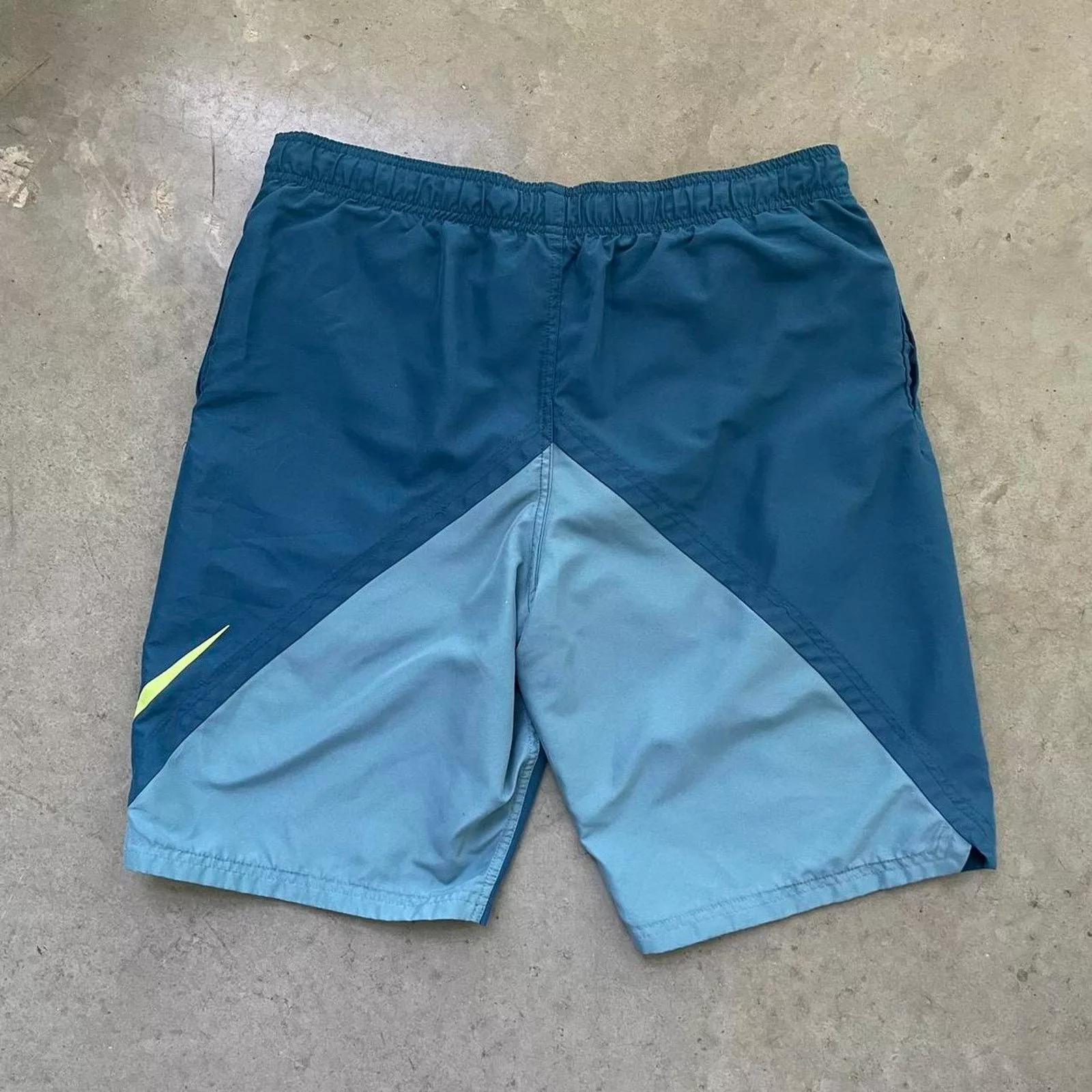 Nike Shorts Nike Blue/Yellow Swim Shorts