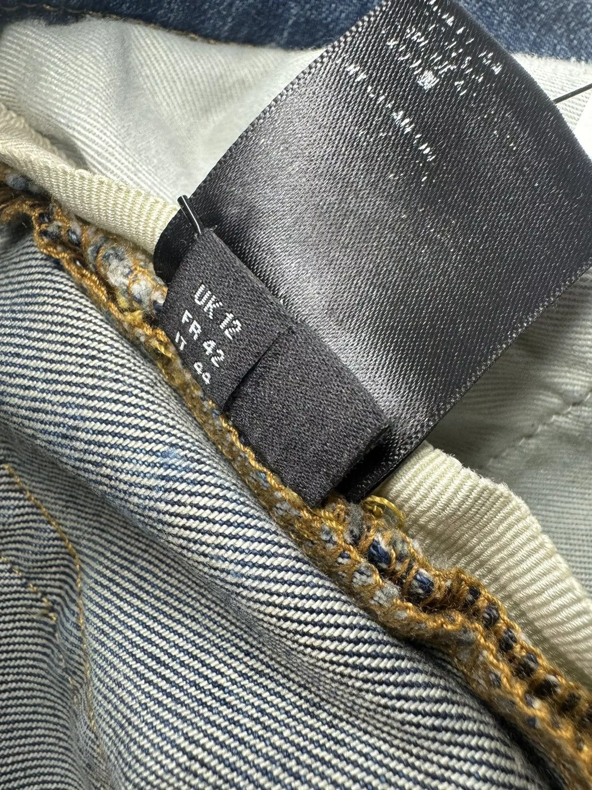 Amiri Denim Amiri MX1 Blue