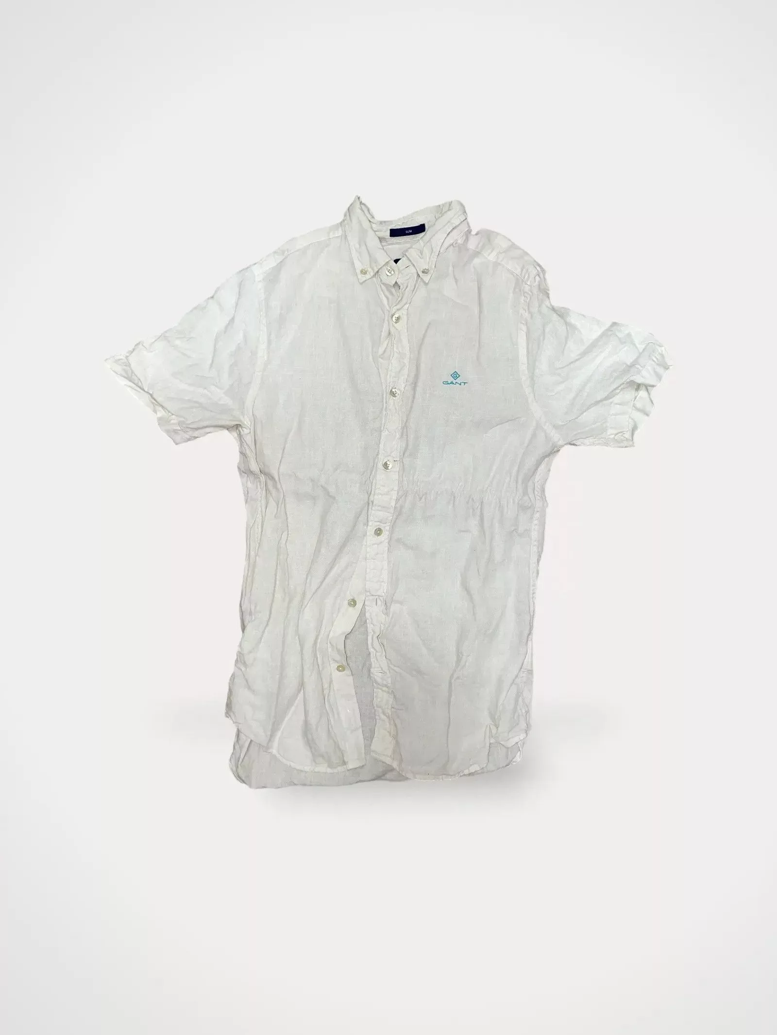 Gant Shirts Button Ups Gant Button Up Shirt White