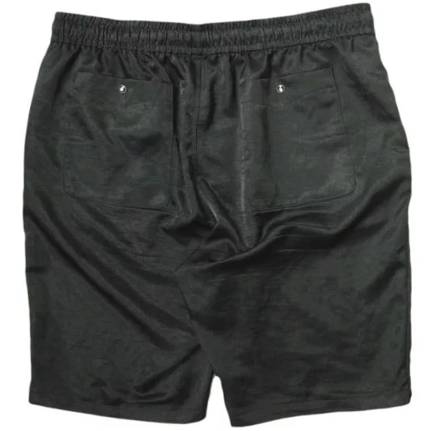 Needles Shorts Poly Slub Sateen String Cowboy Black