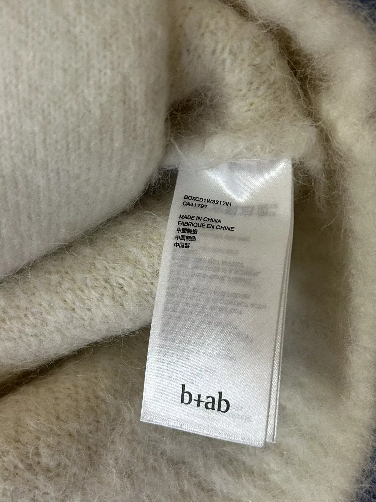Designer Sweaters Designer b+ab knitted sweater White