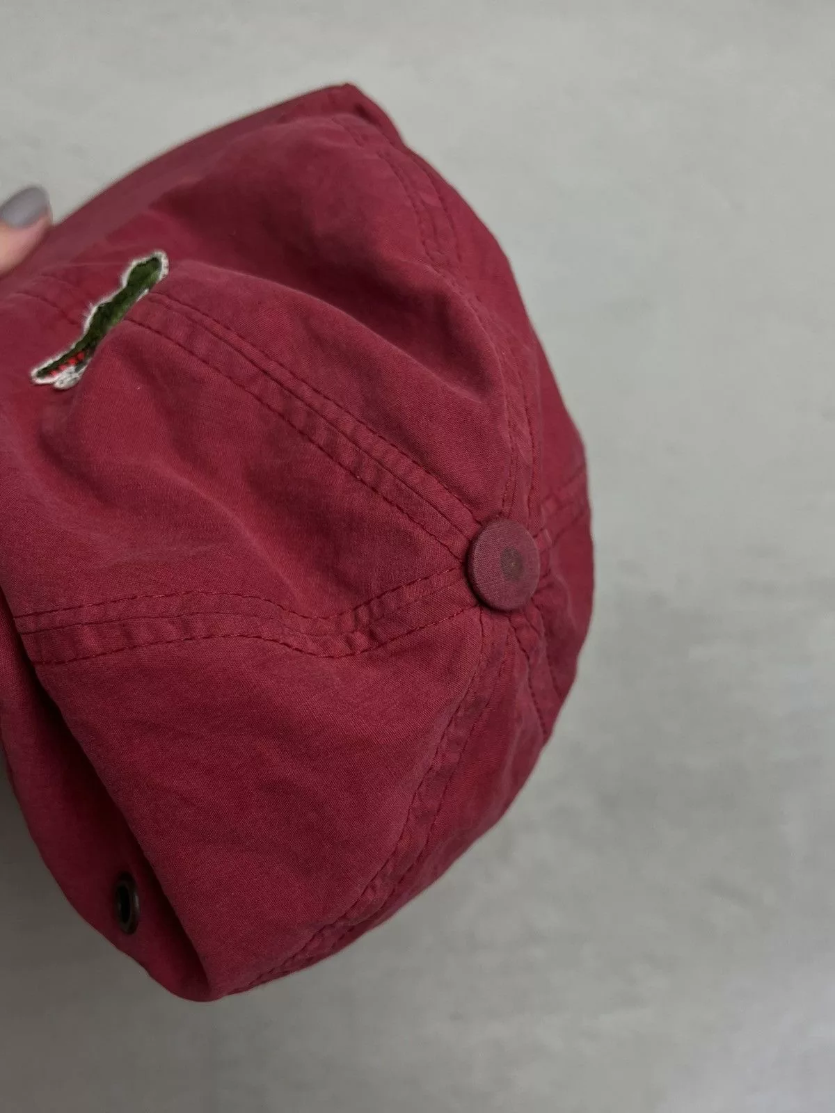 Lacoste Hats Lacoste Vintage Cap Hat Red