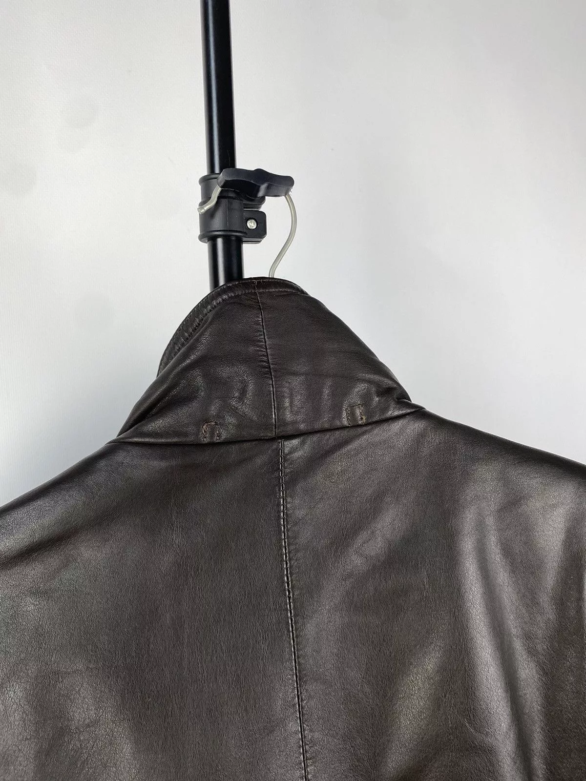 Vintage Leather Jackets Vintage Leather Jacket Genuine Leahter bomber Moto Oldmoney Brown Avant-Garde