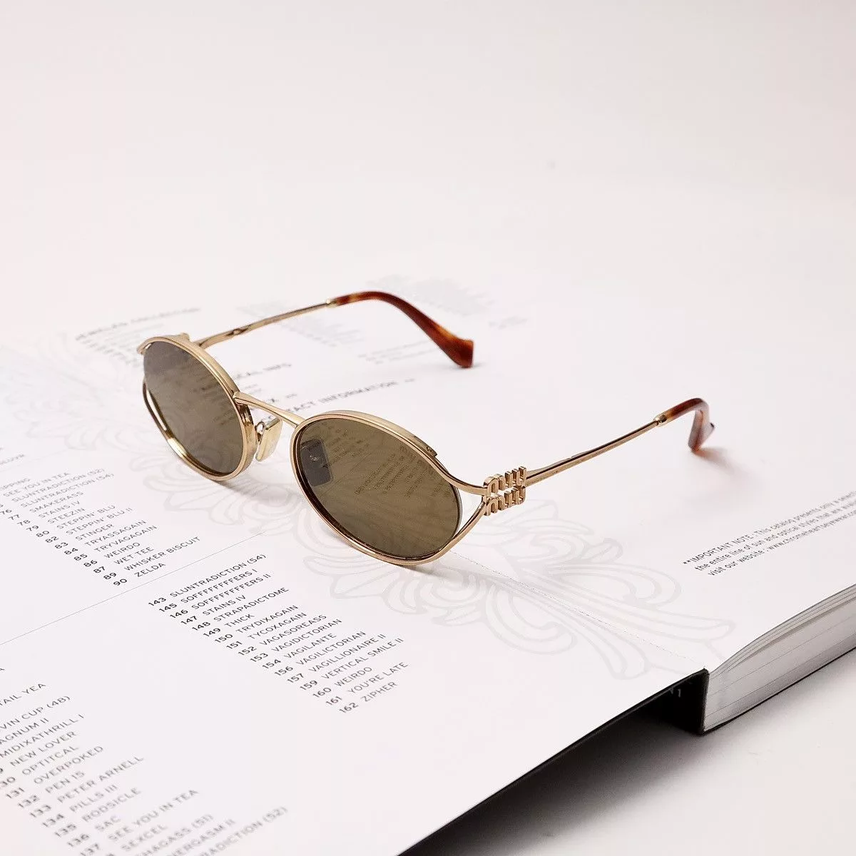 Miu Miu Sunglasses MIU MIU 0MU 52YS SUNGLASSES Multi