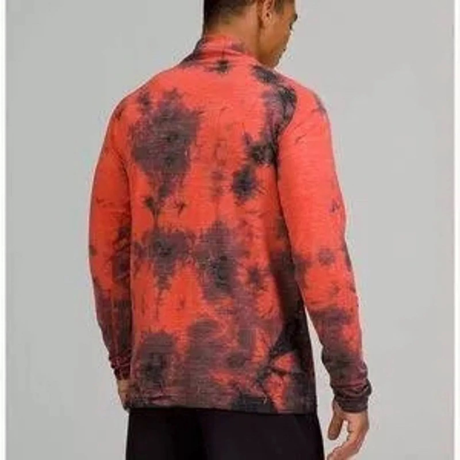 Lululemon Long Sleeve T Shirts LULULEMON Metal Vent Tech 1/2 Orange
