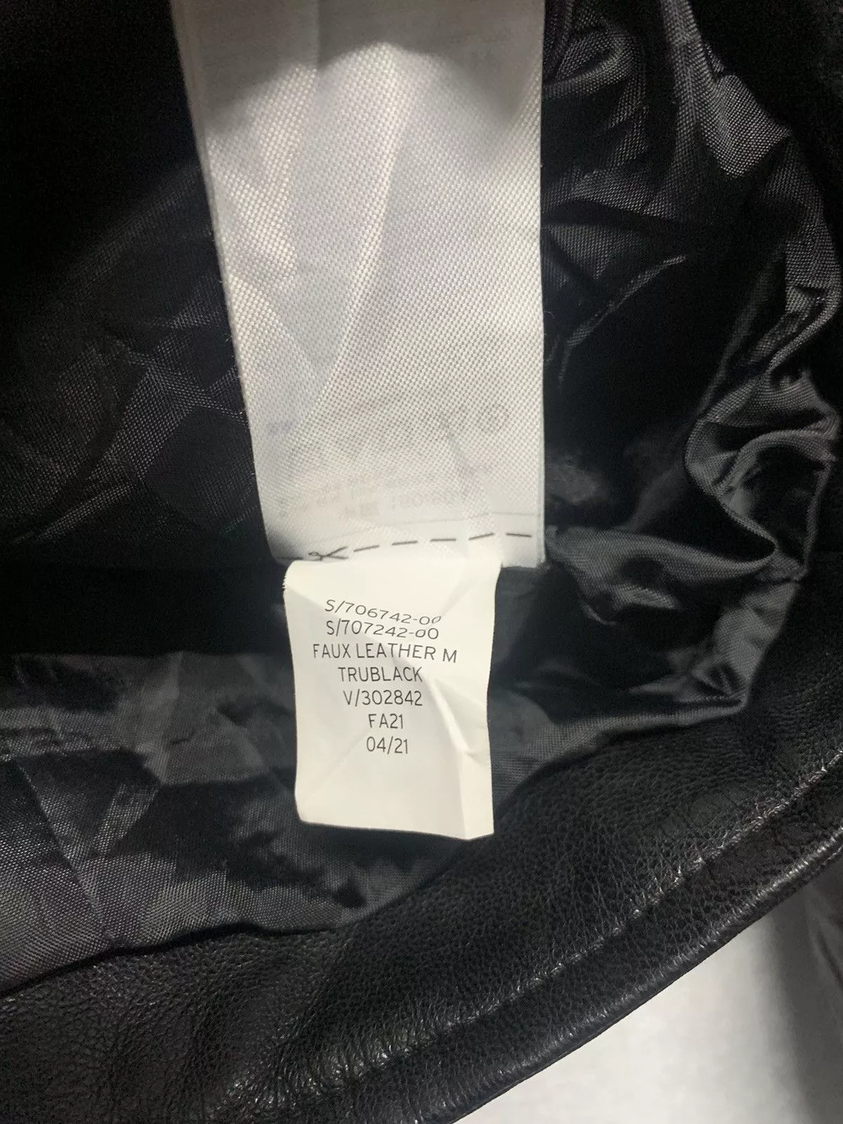Gap Leather Jackets Gap Leather Jacket Black Avant-Garde