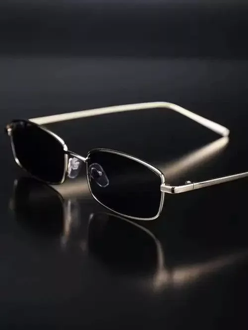Electric Visual Glasses Electric Visual Retro Punk Kurt Cobain Style Sunglasses Square Frame Fashion Black Vintage
