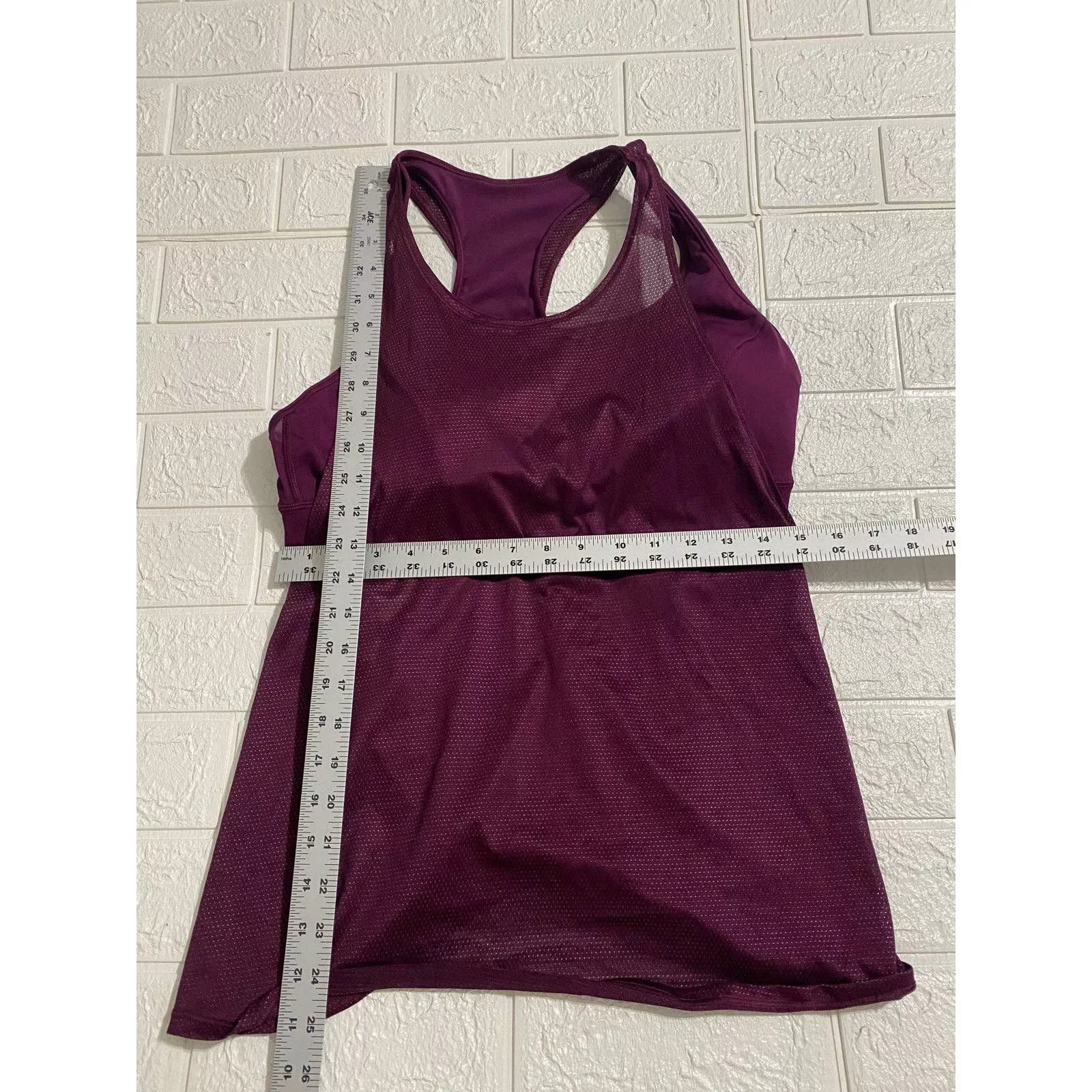 Lululemon Blouses lululemon tank top size 12 Red