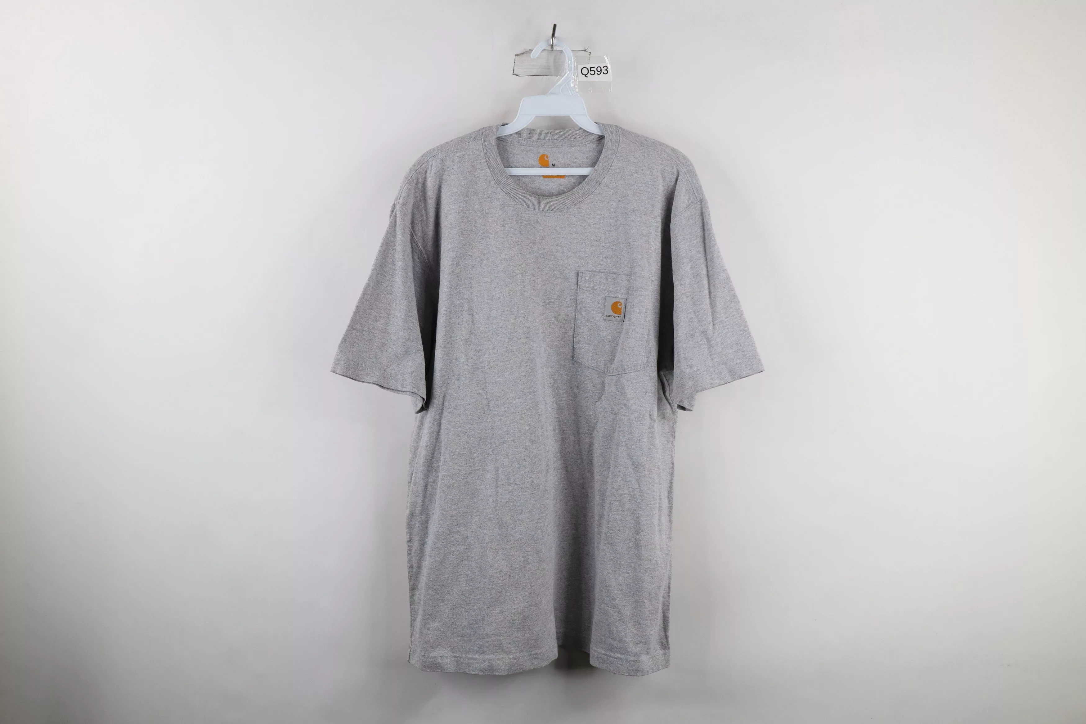 Carhartt Short Sleeve T Shirts Carhartt × Vintage Vintage Carhartt Original Fit Pocket T-Shirt Heather Gray