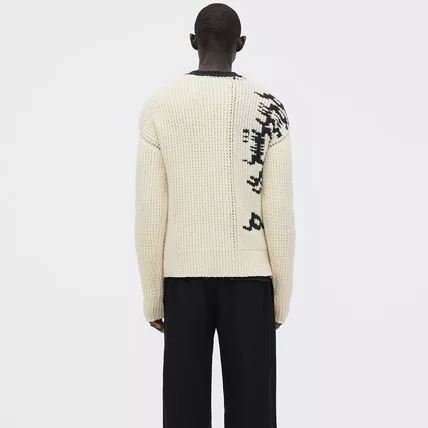 Bottega Veneta Sweaters Knitwear Bottega Veneta Jumper in white/black
