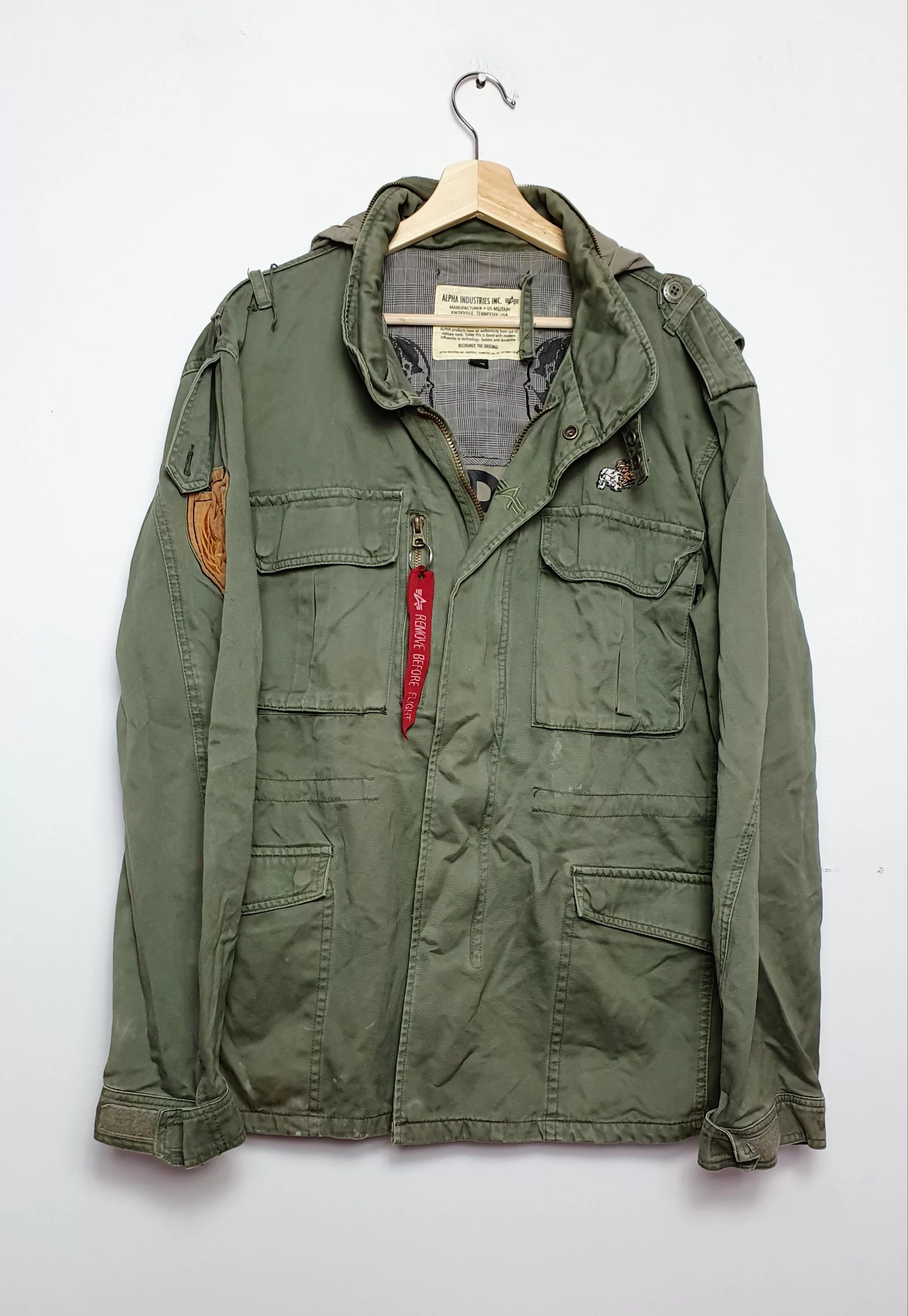 Alpha Industries Light Jackets Alpha Industries Jacket Brown