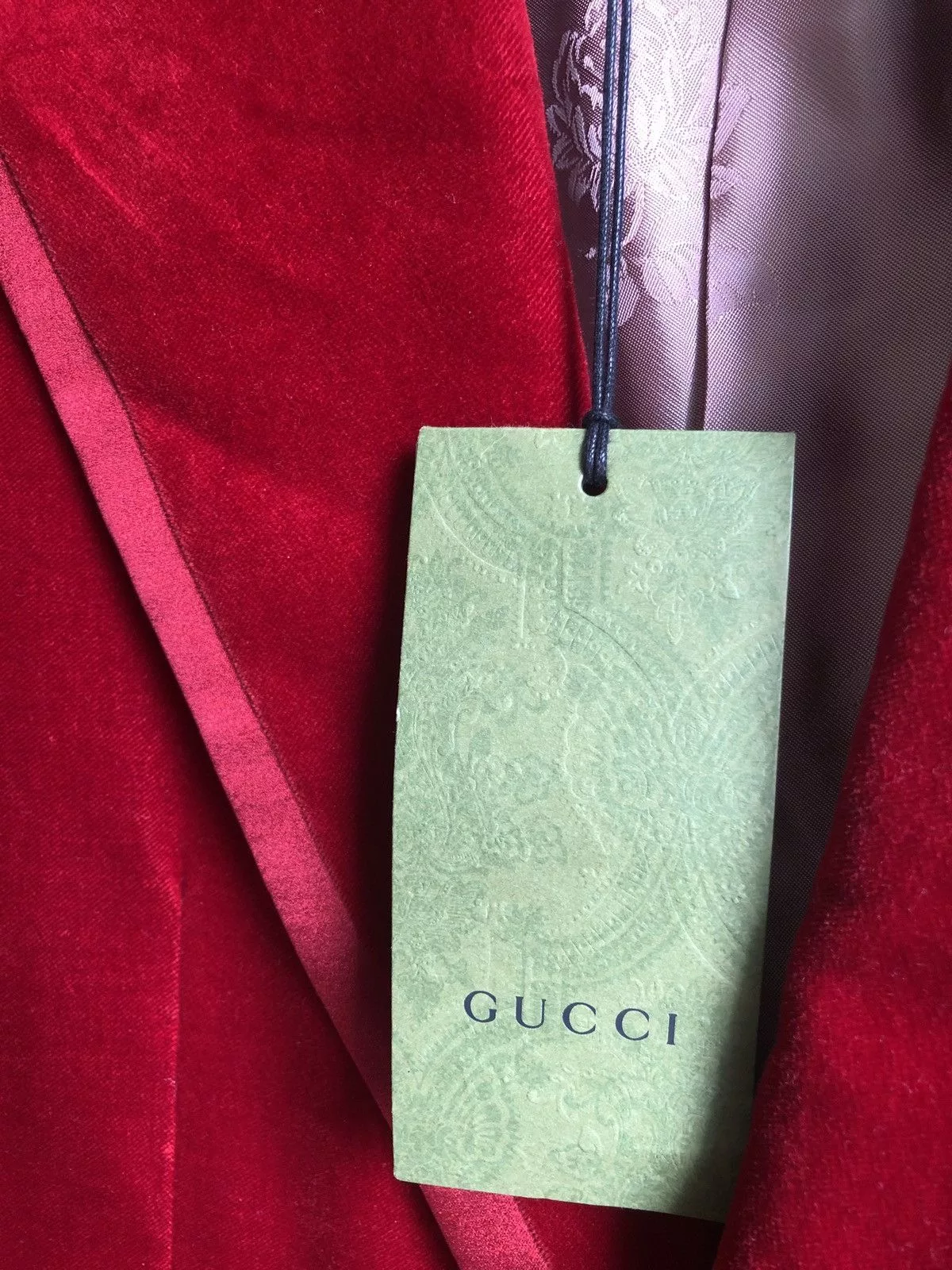 Gucci Blazers Gucci Red Velvet Blazer