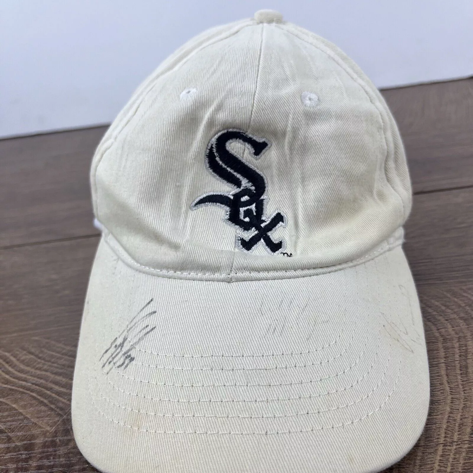 Other Hats Other Chicago White Sox Hat White Chicago Adjustable Hat White Adu