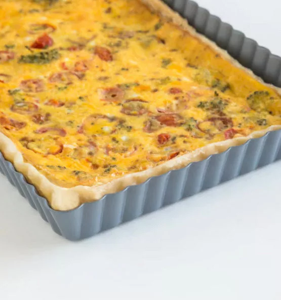 Rect. Quiche 11 x 7