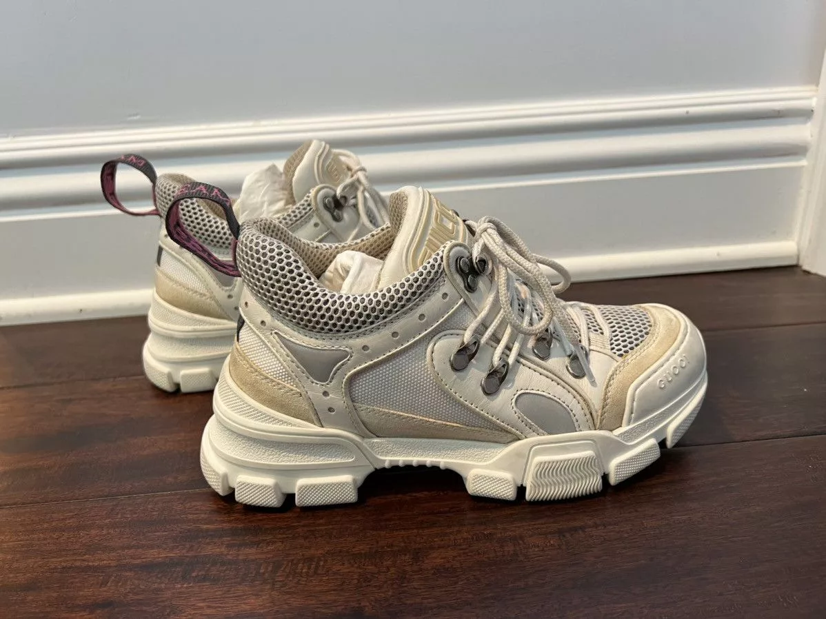 Gucci Low Top Sneakers Gucci Flashtrek Sneaker White