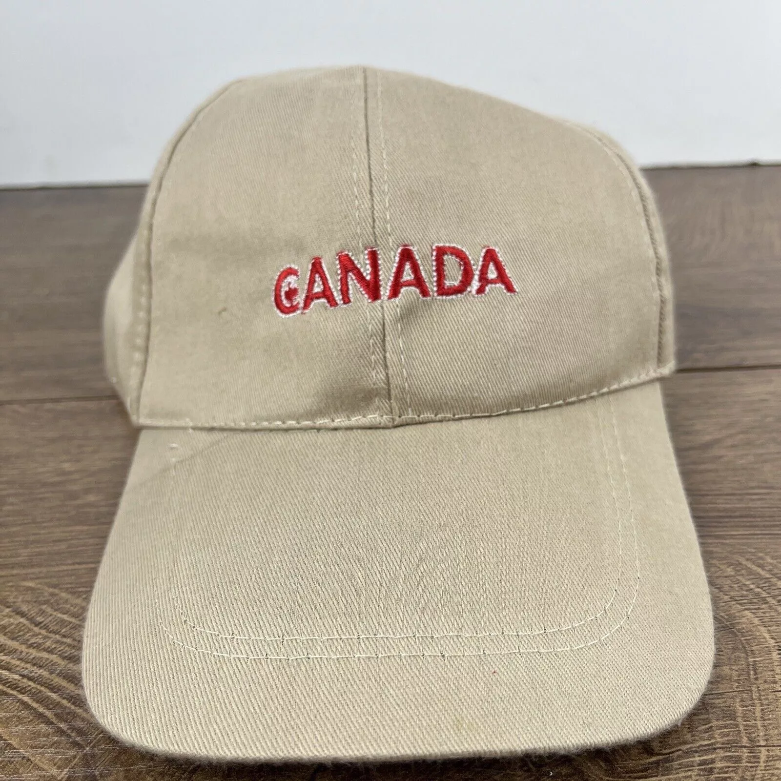 Other Hats Other Canada Hat Canada Brown Adjustable Hat Adult Size Hat Brown